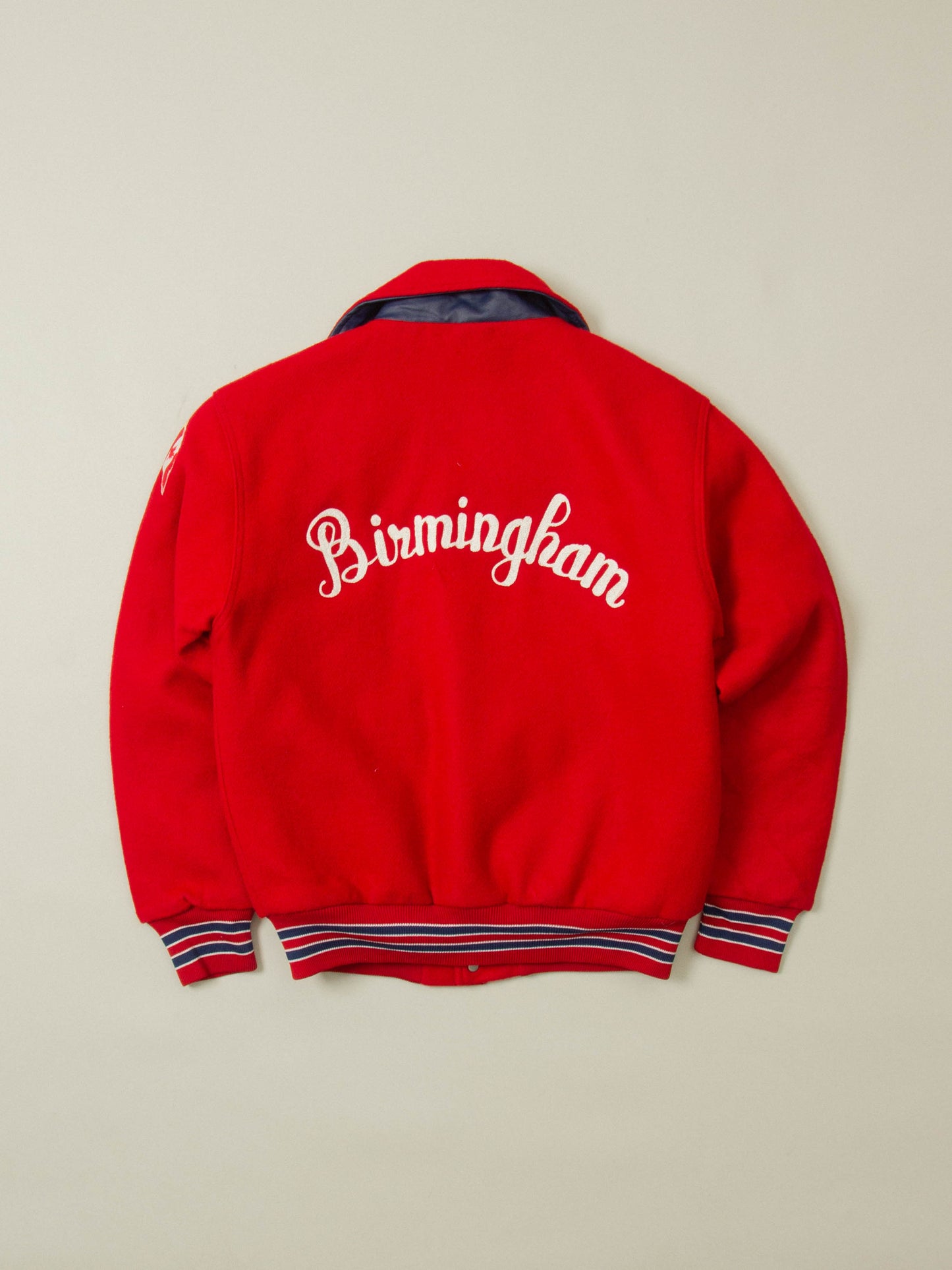 Vtg 1990s Birmingham Hockey Varsity Jacket – Made in USA (S)