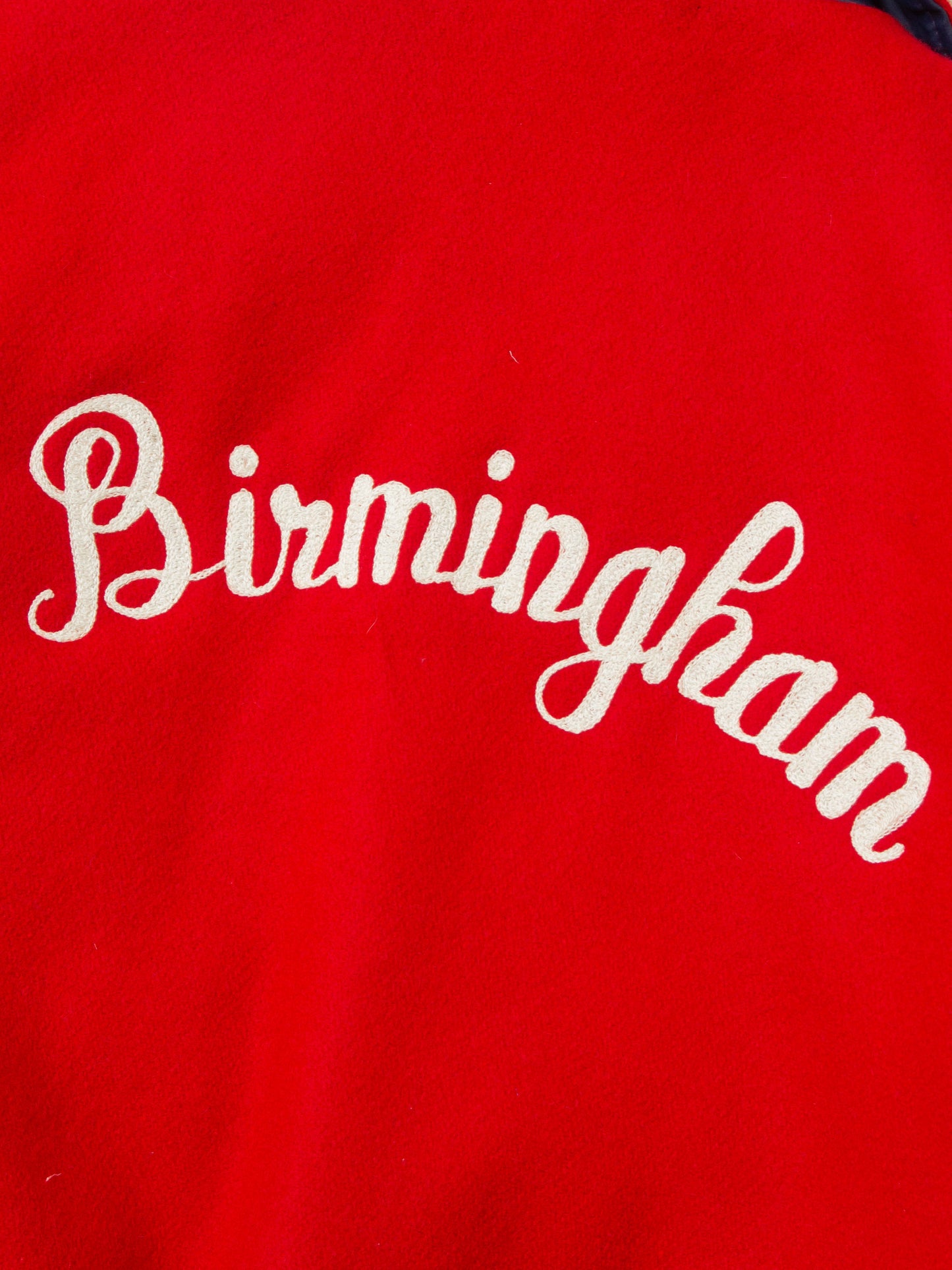 Vtg 1990s Birmingham Hockey Varsity Jacket – Made in USA (S)