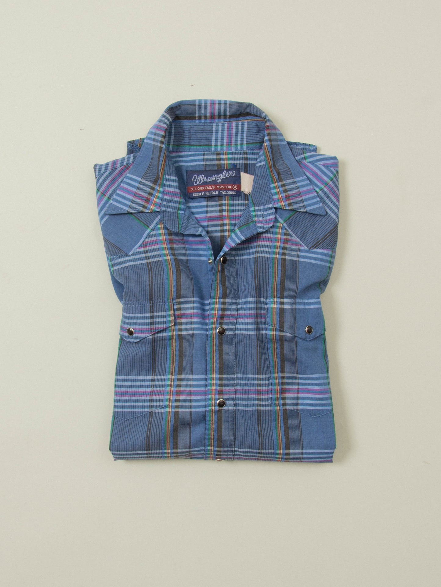 Vtg 1990s Wrangler Western Shirt (M)