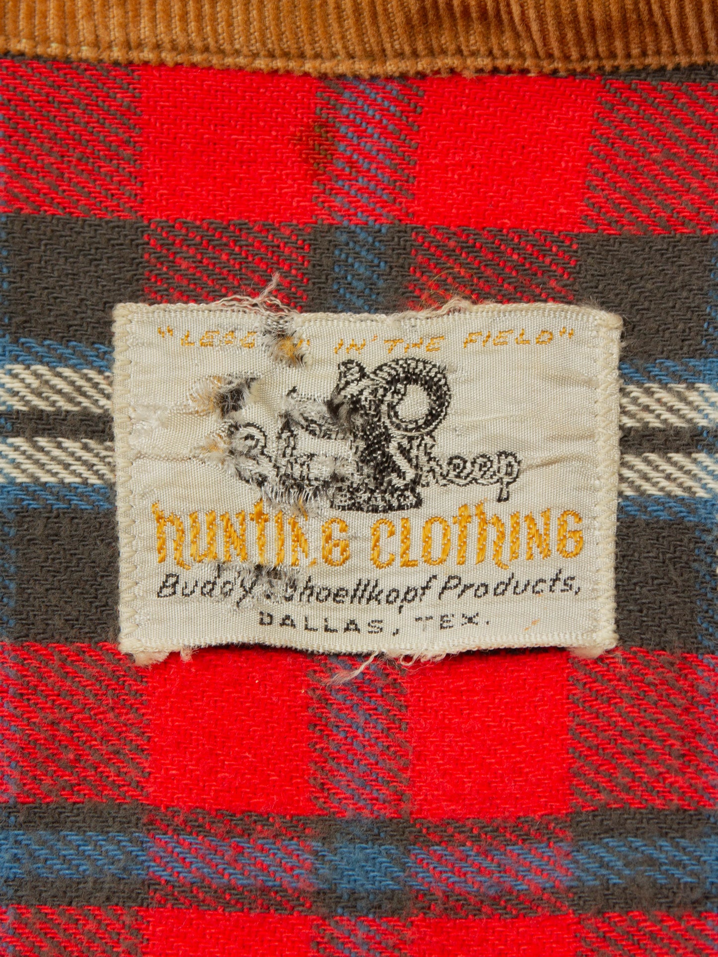 Vtg 1960s Black Sheep Hunting Jacket (M)
