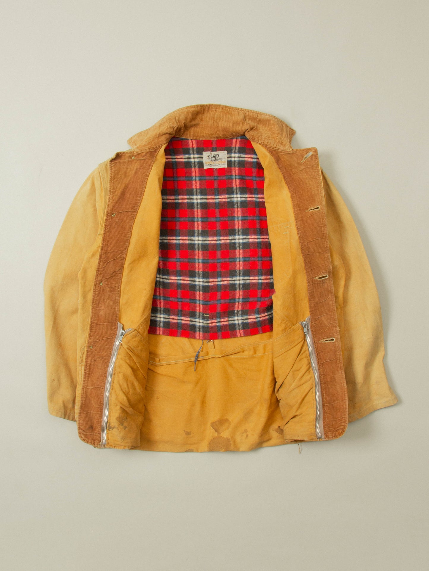 Vtg 1960s Black Sheep Hunting Jacket (M)