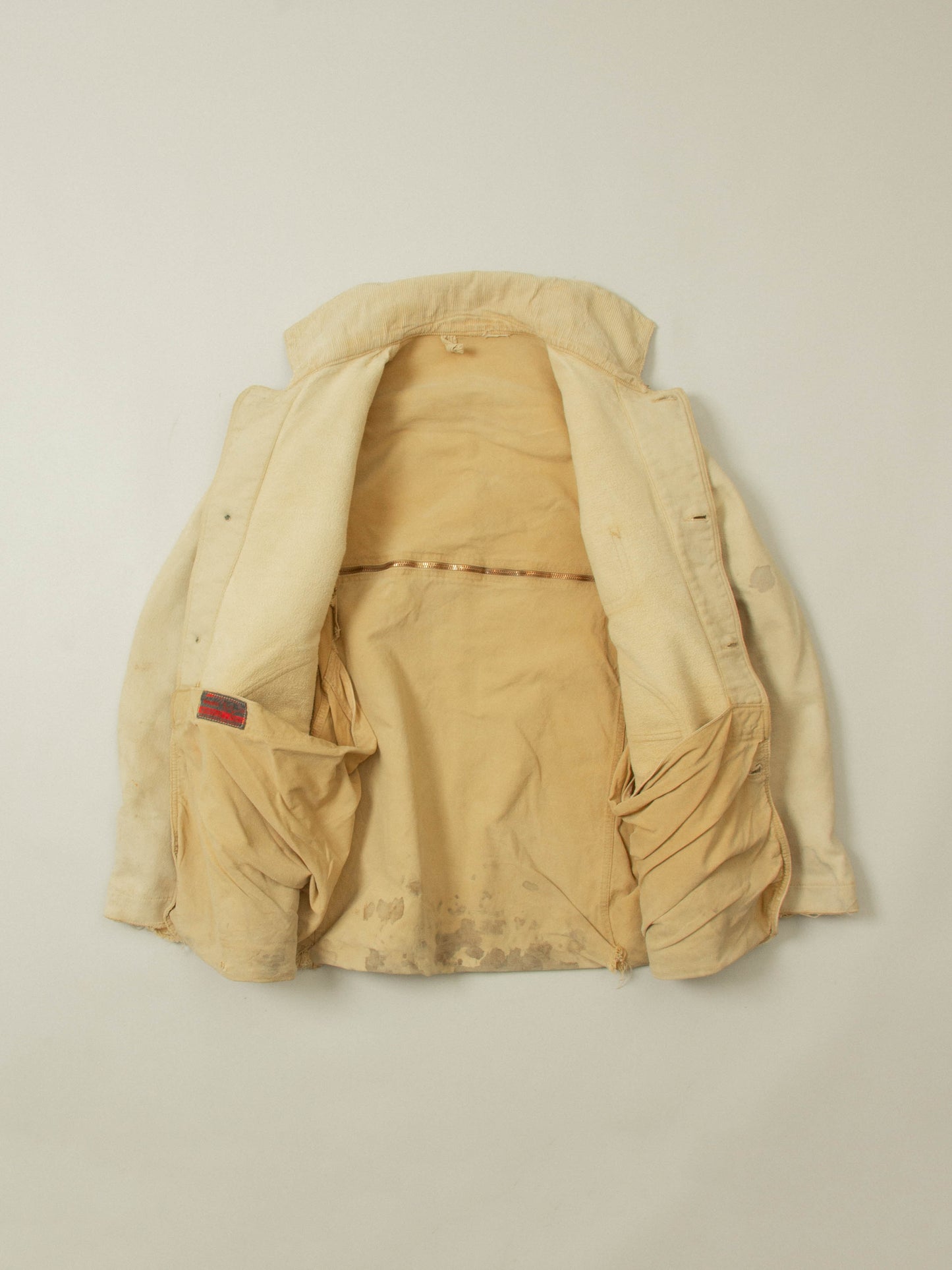 Vtg 1940s Western Field Moleskin Hunting Jacket (M)