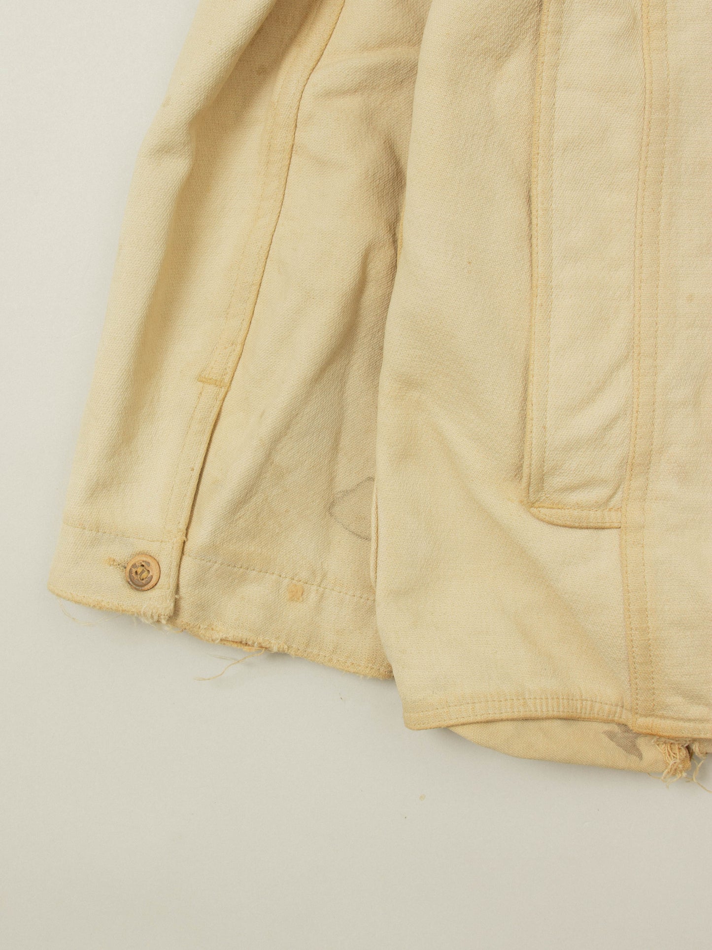 Vtg 1940s Western Field Moleskin Hunting Jacket (M)