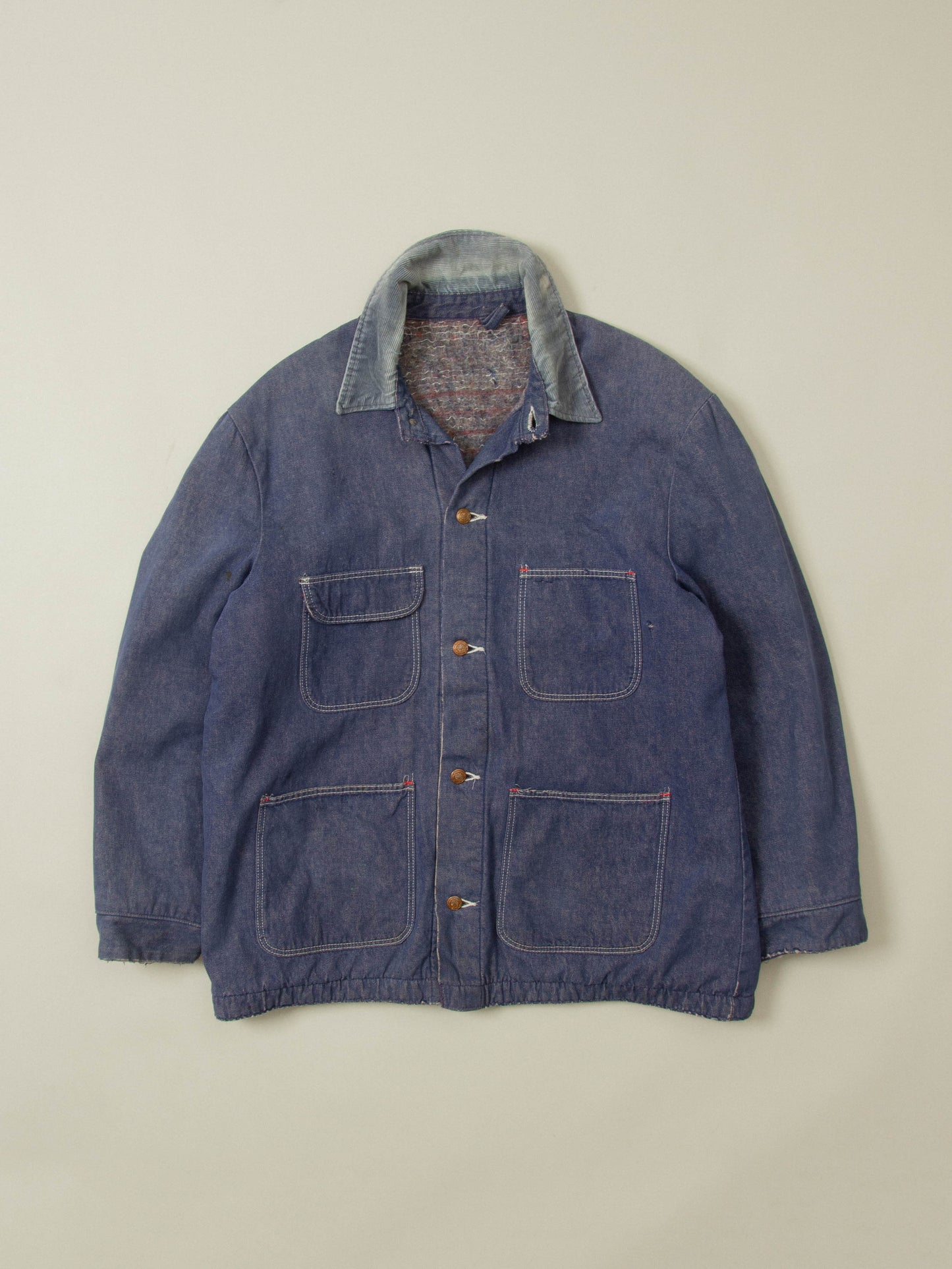 Vtg 1970s Wrangler Chore Loco Jacket - Made in USA (M)