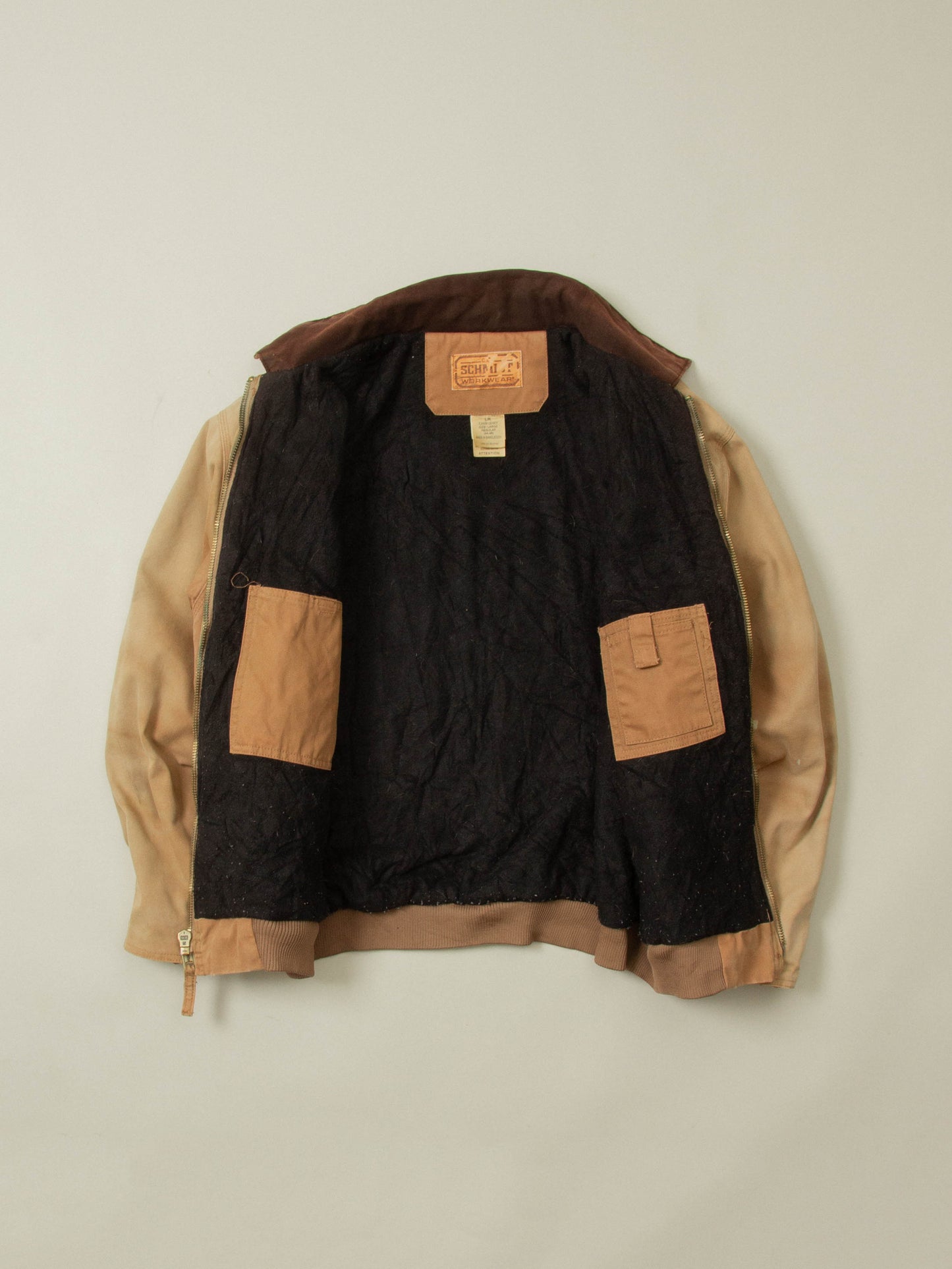 Vtg 1990s Workwear Bomber Jacket (L)