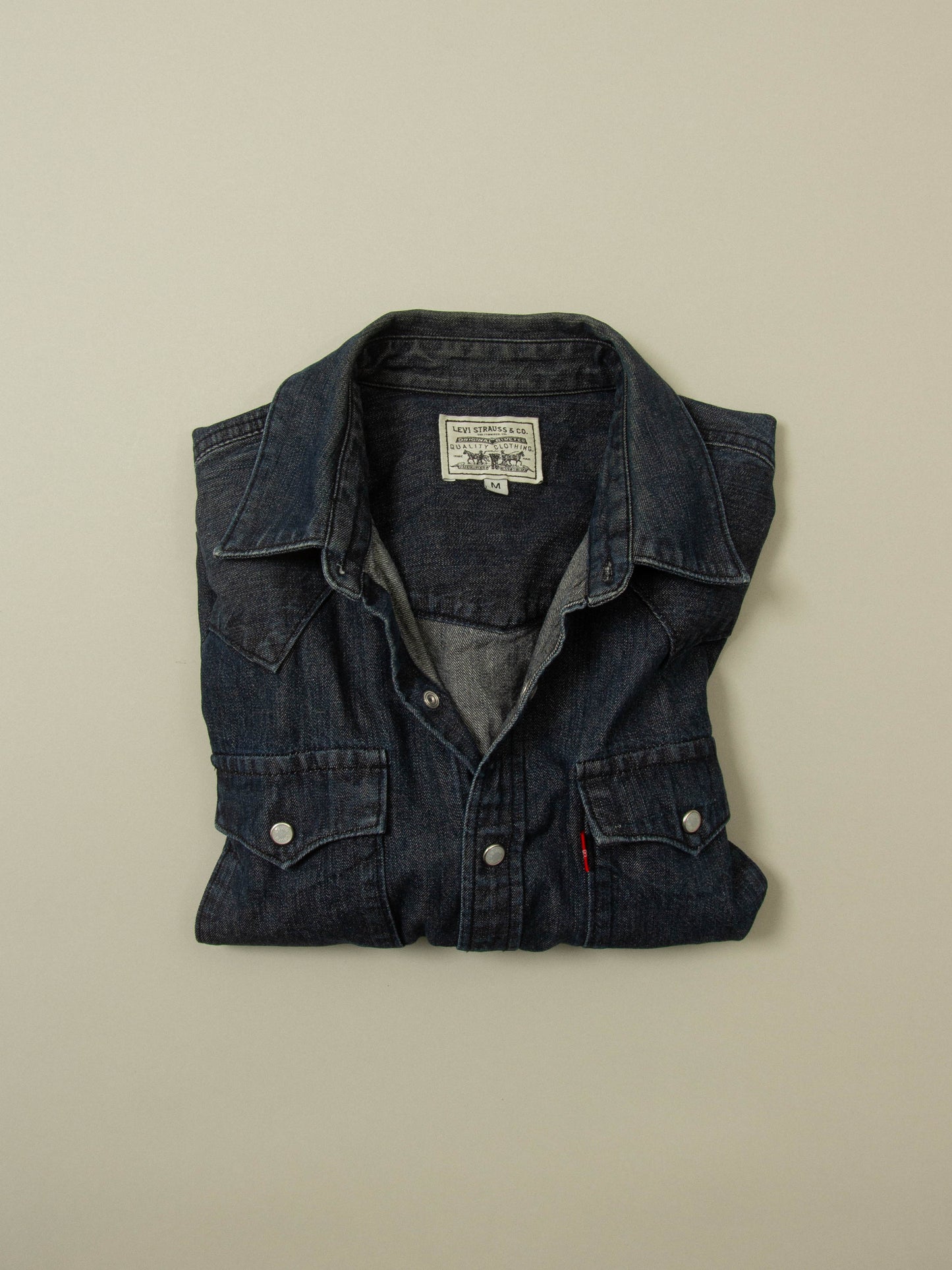 Levi's Western Denim Shirt (S)