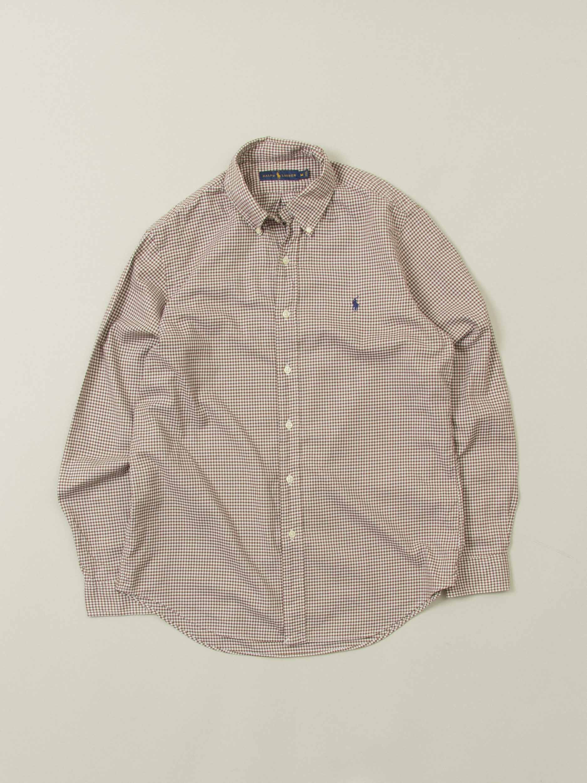 トップス 1990's~ Ralph Lauren MadrasCheck Shirt Polo Ralph Lauren Madras Logo Jersey Crewneck T-Shirt | Saks