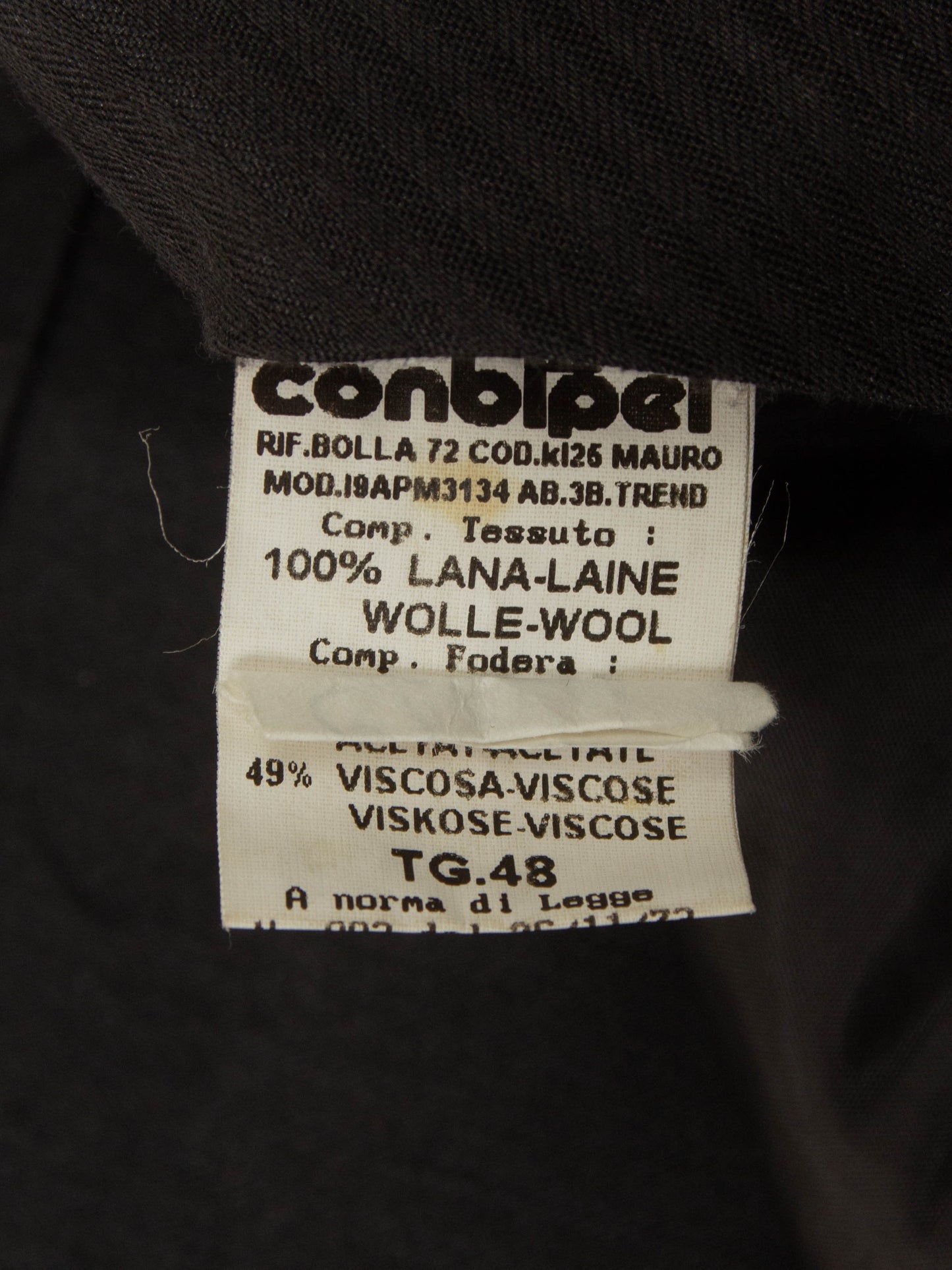 Vtg 1980s Wool Dress Trousers (32x31)