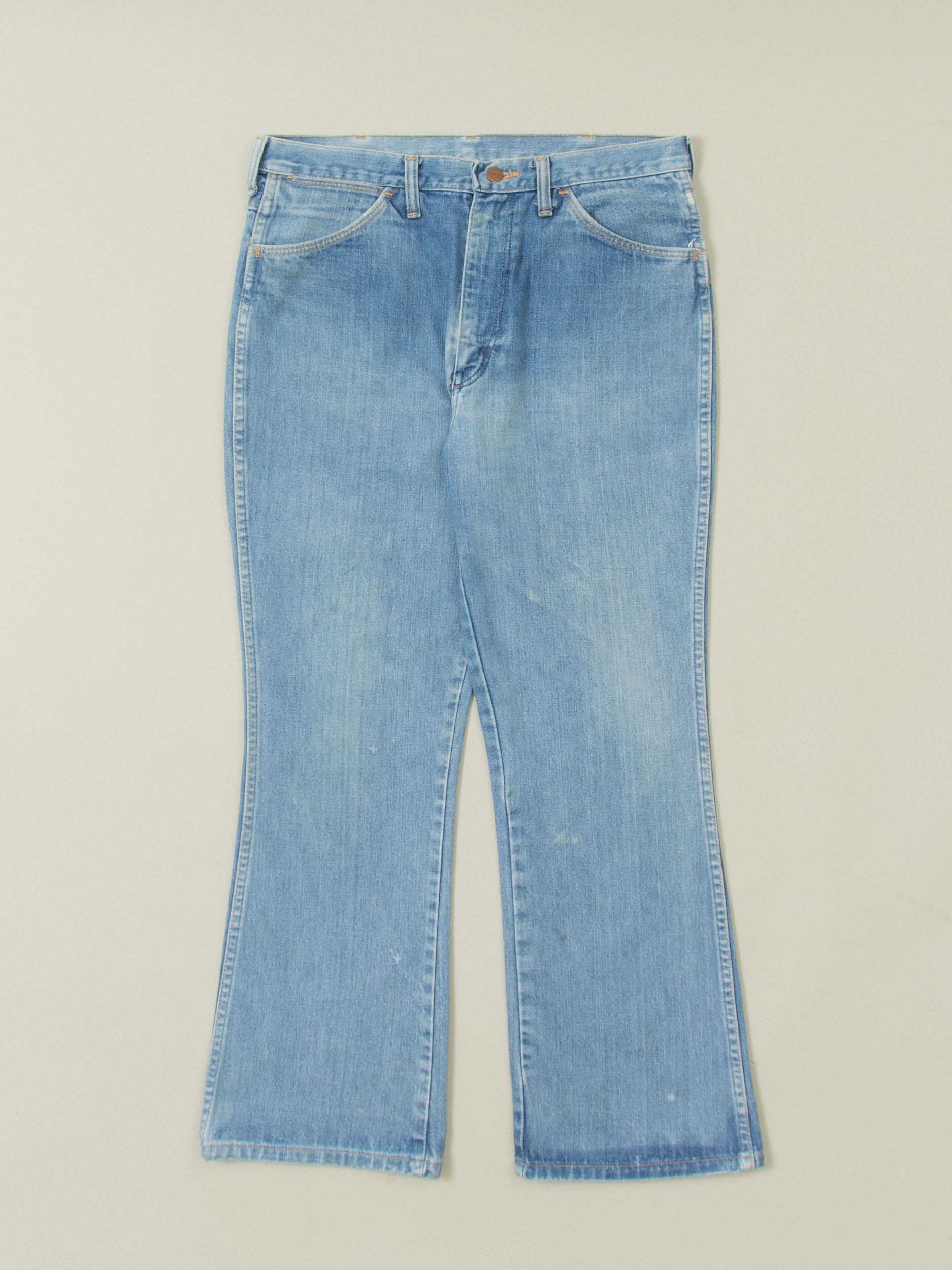 パンツ 80s~ Wrangler denim slacks made in USA Vtg 1980s Wrangler Bootcut Jeans - Made in USA (34x29) – Broadway