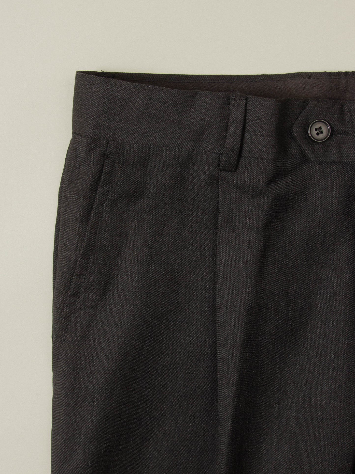 Vtg Pleated Wool Dress Trousers (32x33)