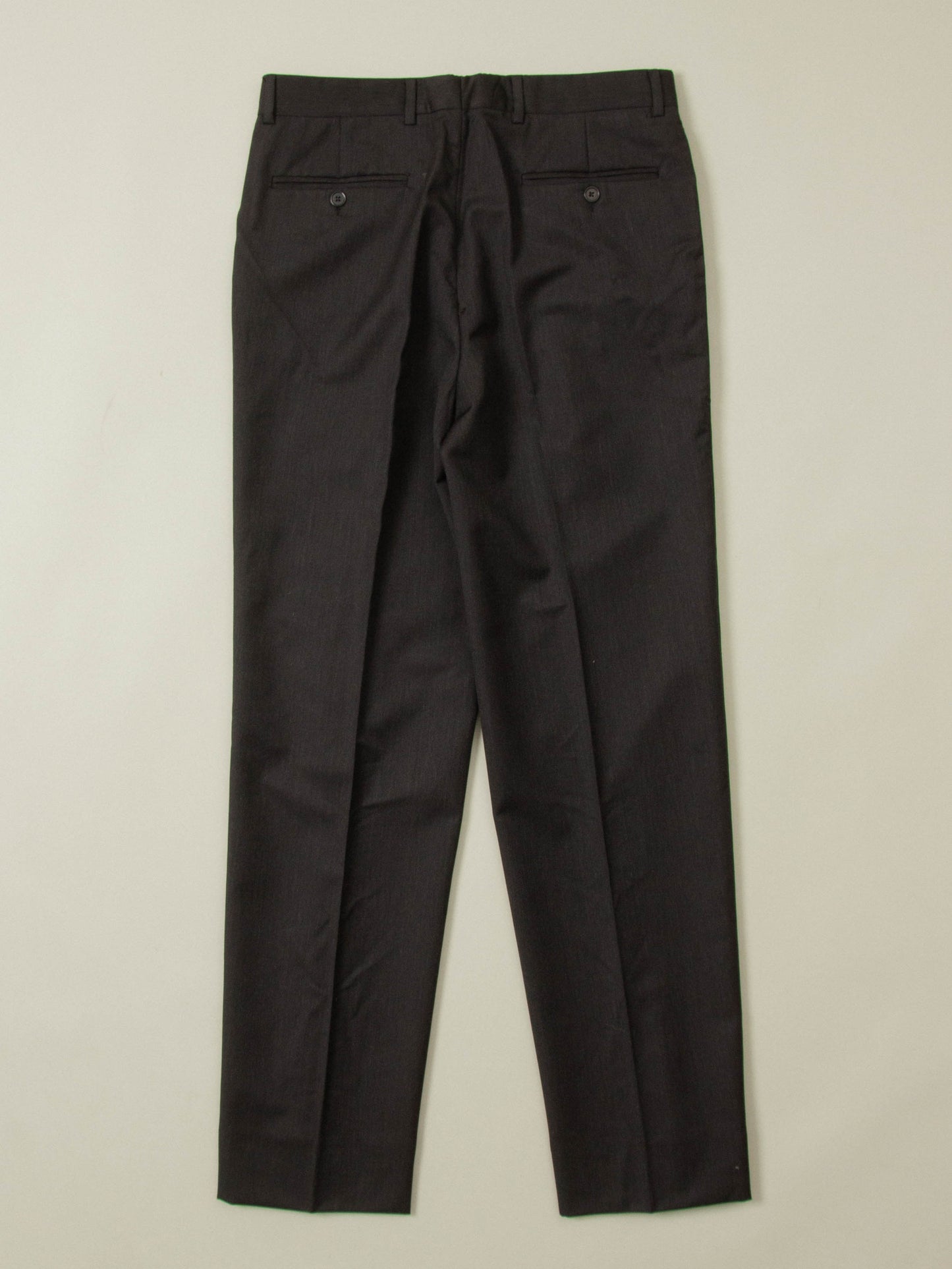 Vtg Pleated Wool Dress Trousers (32x33)