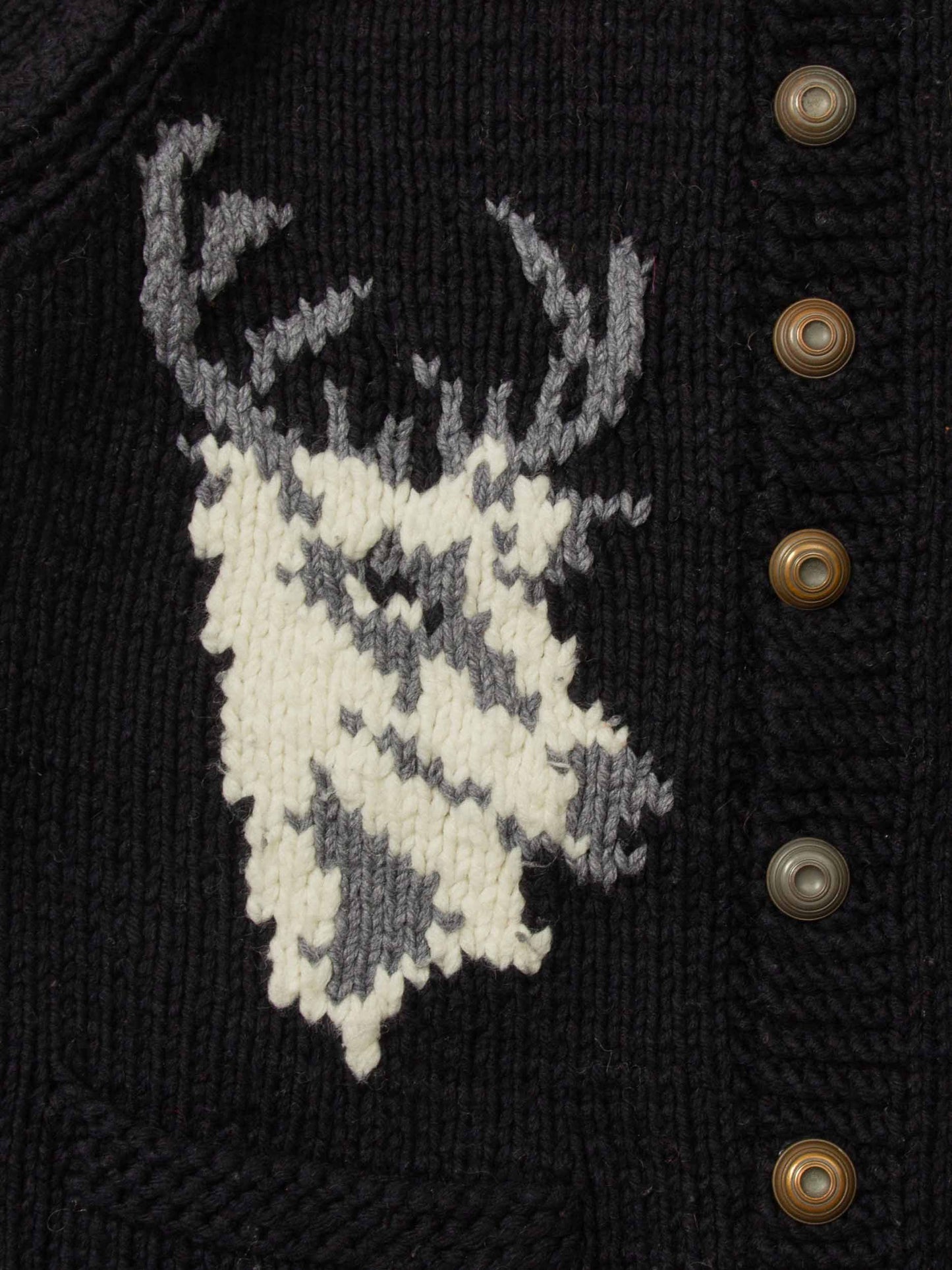 Vtg 1960s Cowichan Wool Sweater – Made in Sweden (M/L)