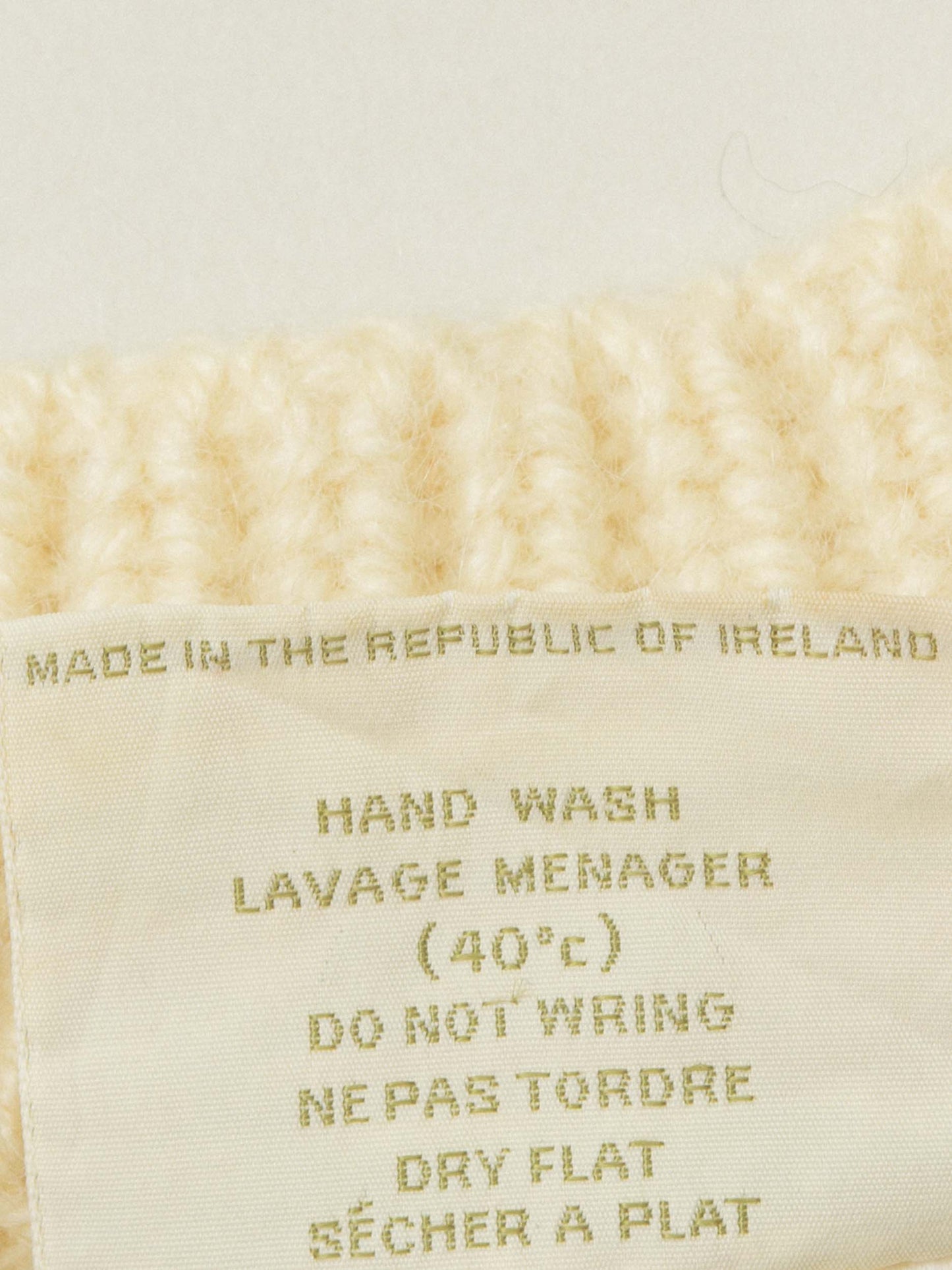 Vtg 1970s Gaeltarra Wool Cardigan - Made in Ireland (S)