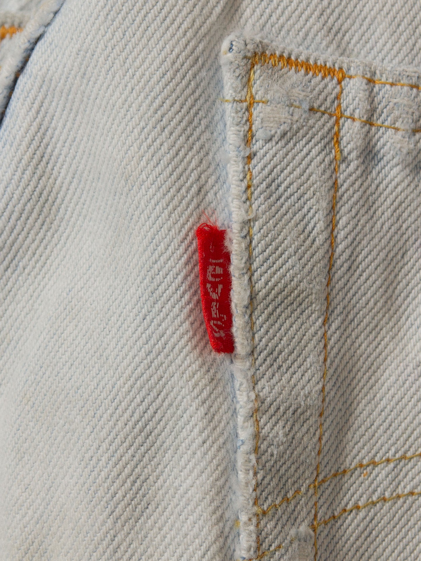 Vtg Customized Levi's 501 Jeans - Made in France (28x26)