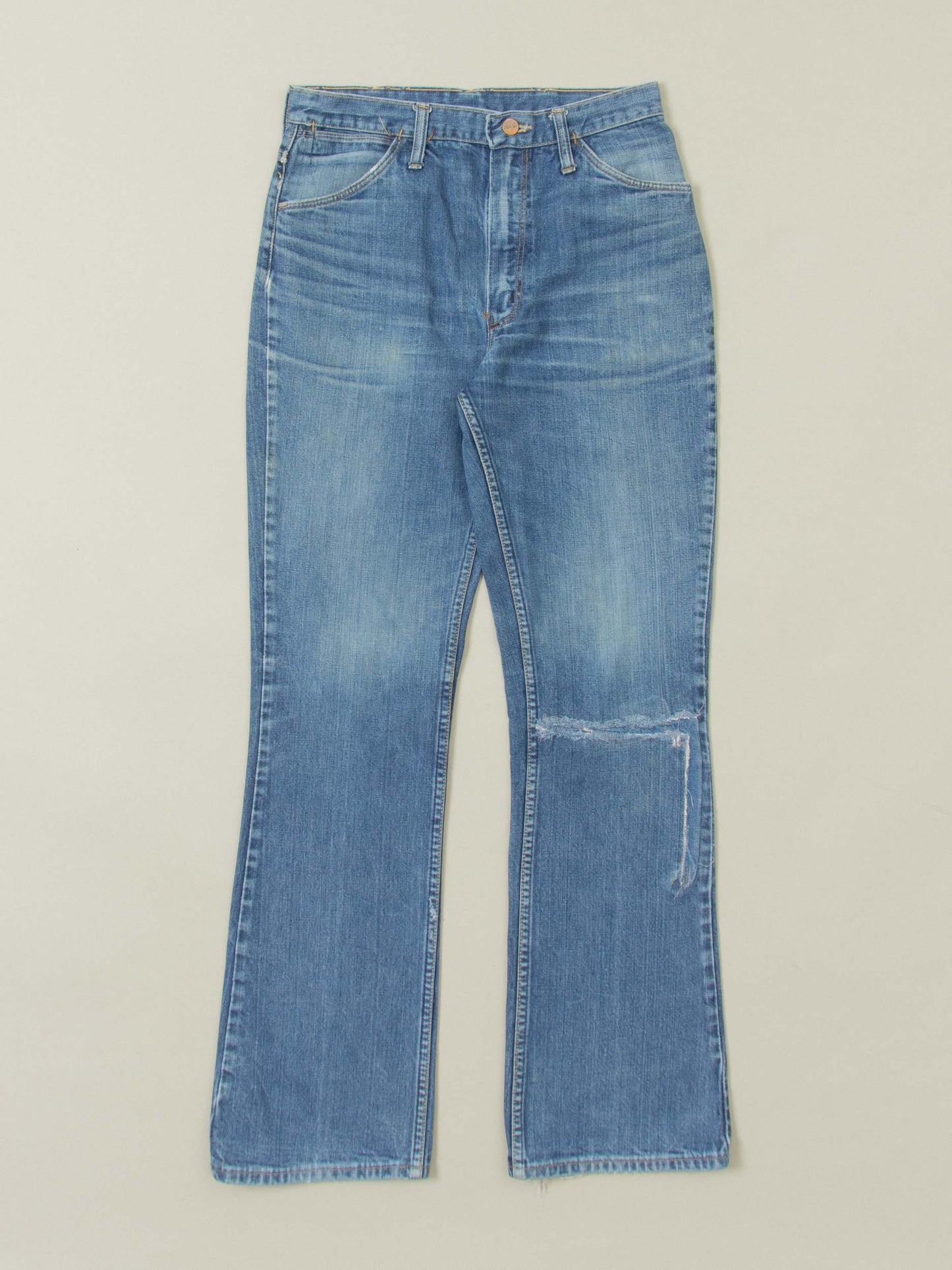 Vtg 1970s Wrangler Bootcut Jeans - Made in USA (30x33)