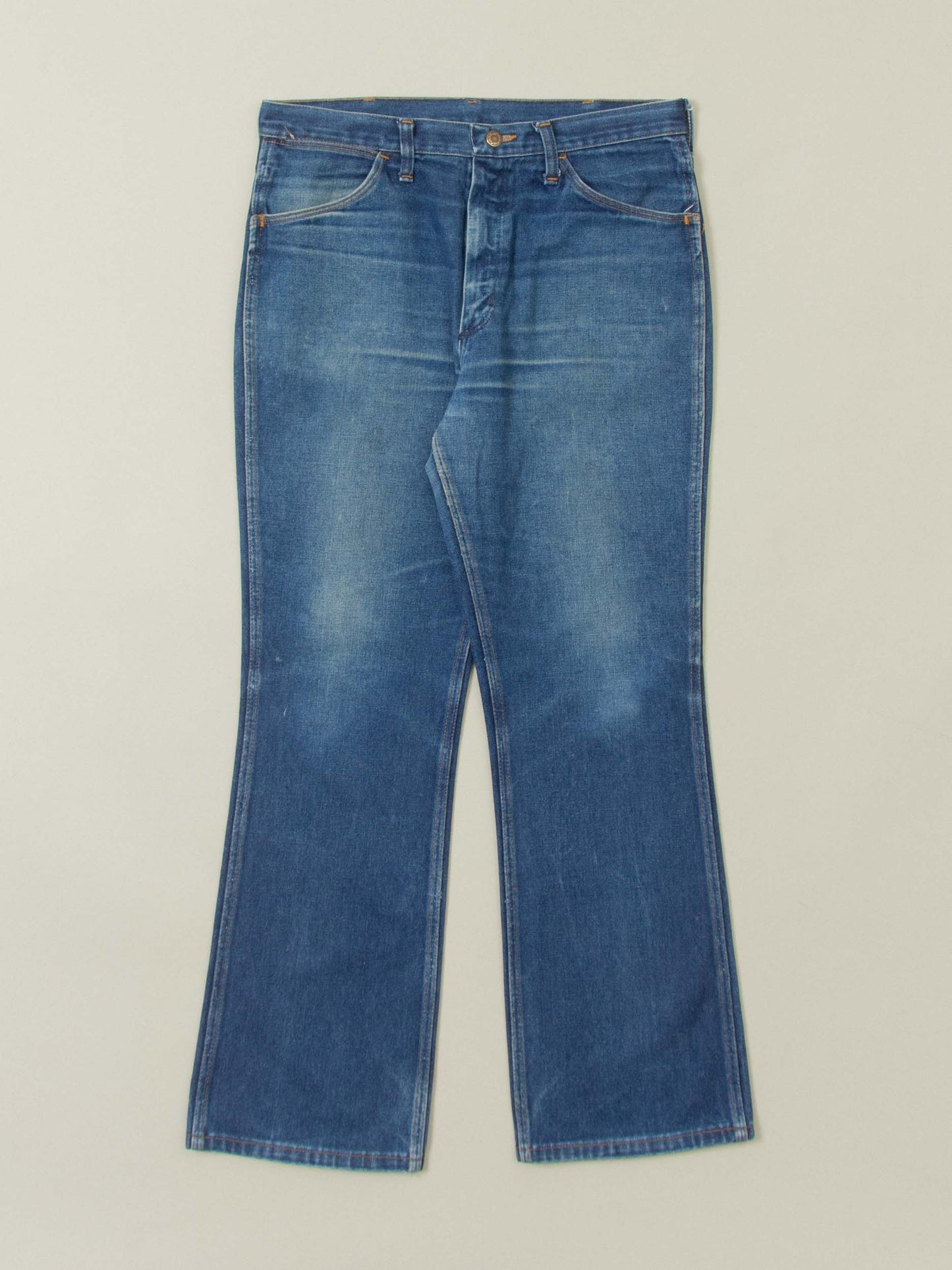 Vtg 1970s Bootcut Wrangler Jeans - Made in USA (34x30)