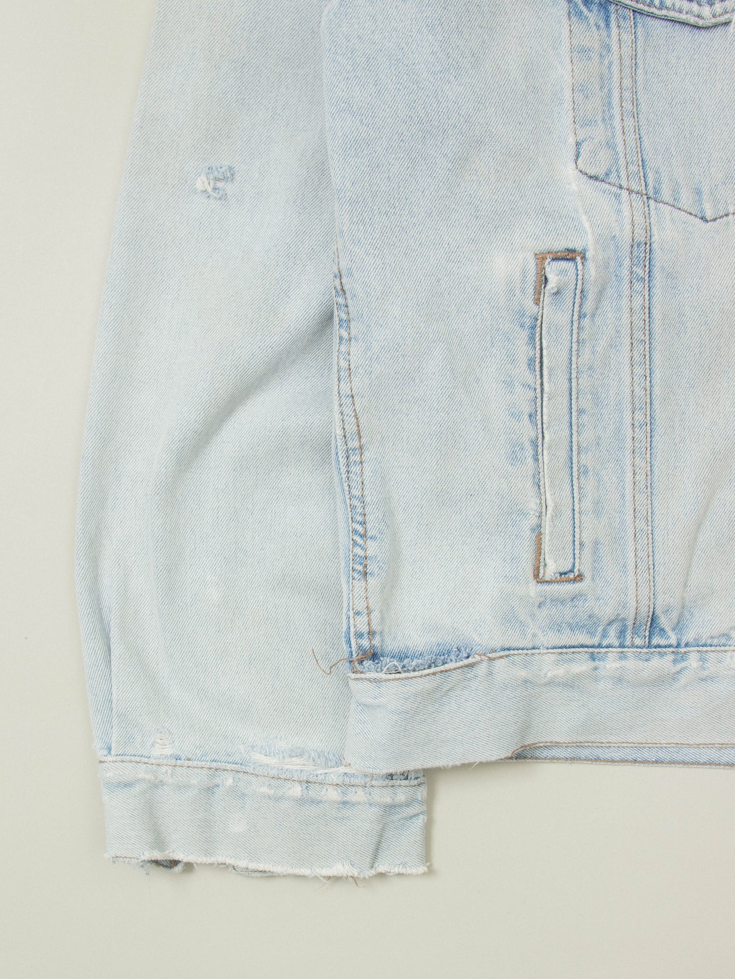 Vtg 1990s Wrangler Denim Trucker Jacket (L)