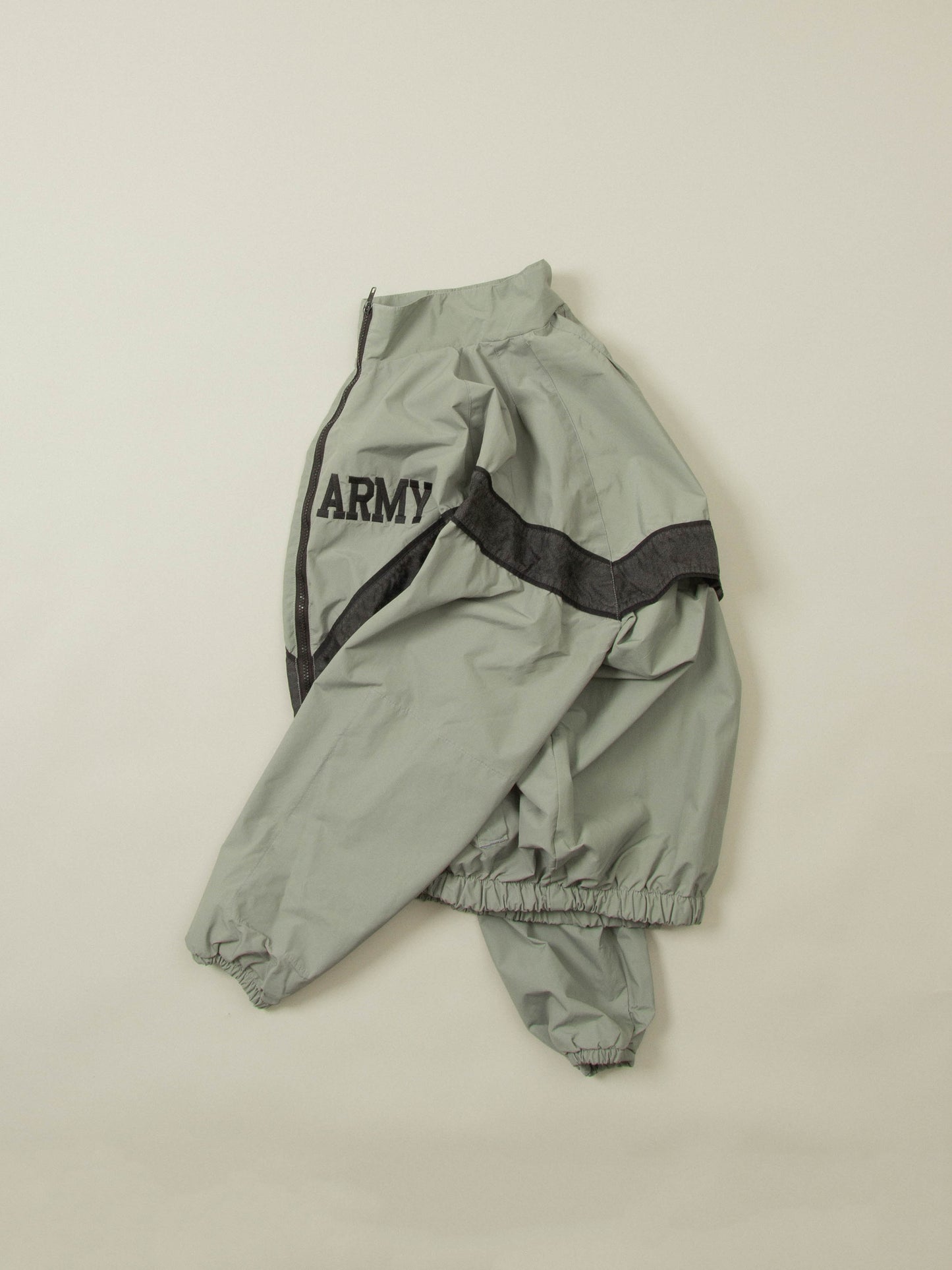 Vtg US Army Physical Training Reflective Windbreaker Jacket