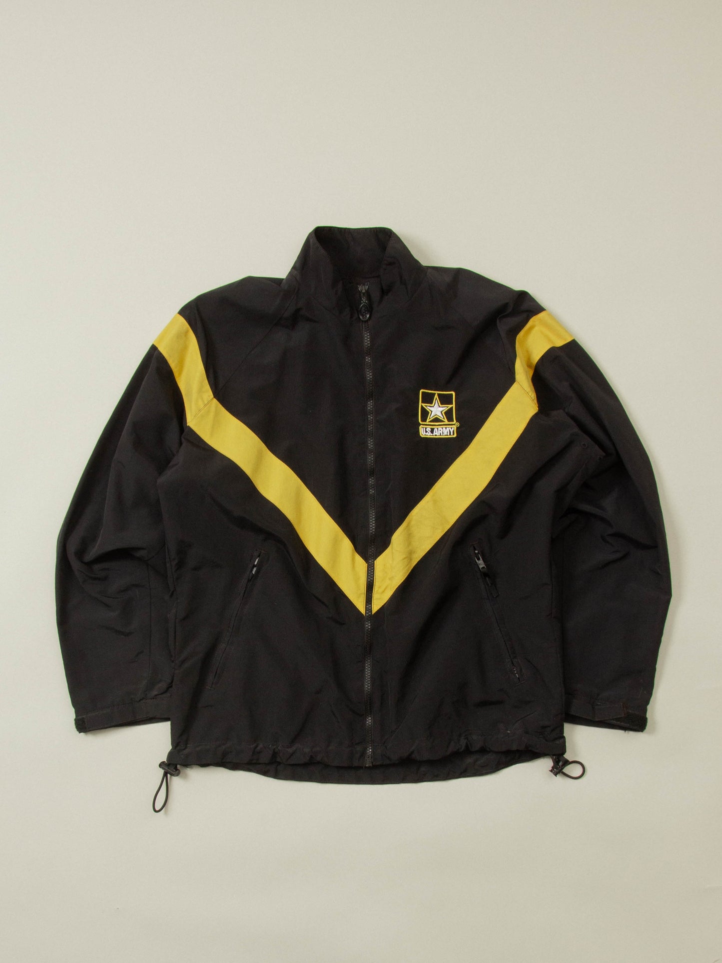 US Army Physical Training Reflective Windbreaker Jacket