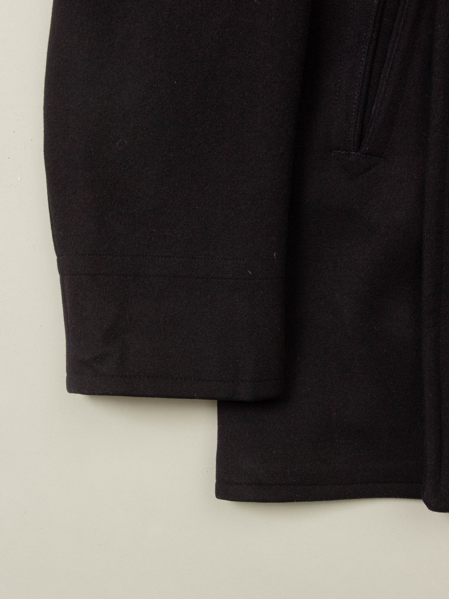 Vtg 1950s US Navy Wool Peacoat - Made in USA (S)
