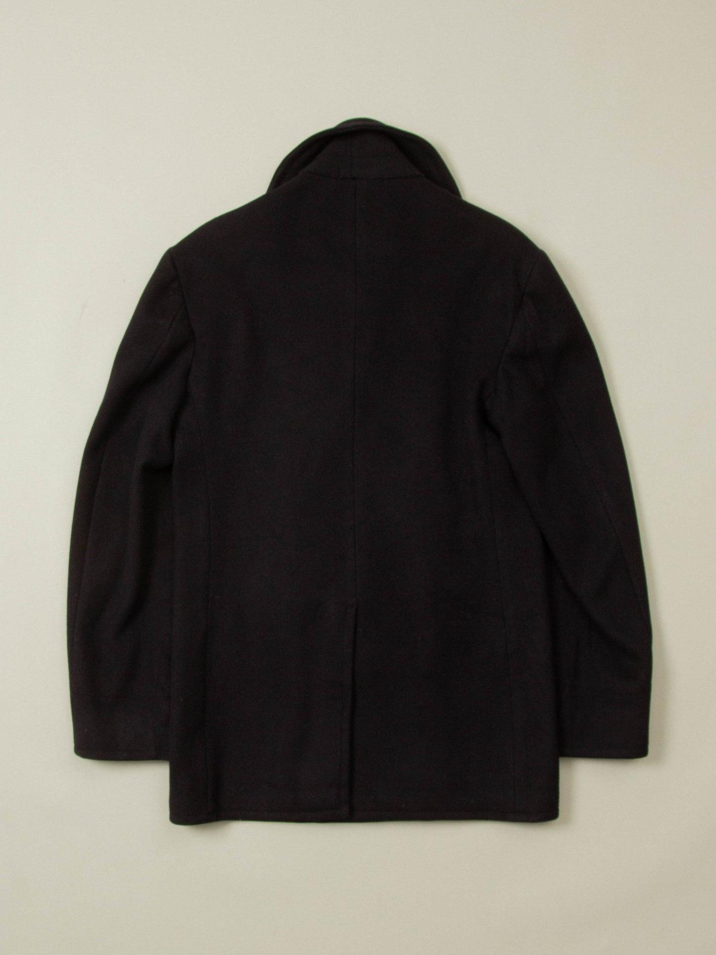 Vtg 1950s US Navy Wool Peacoat - Made in USA (S)