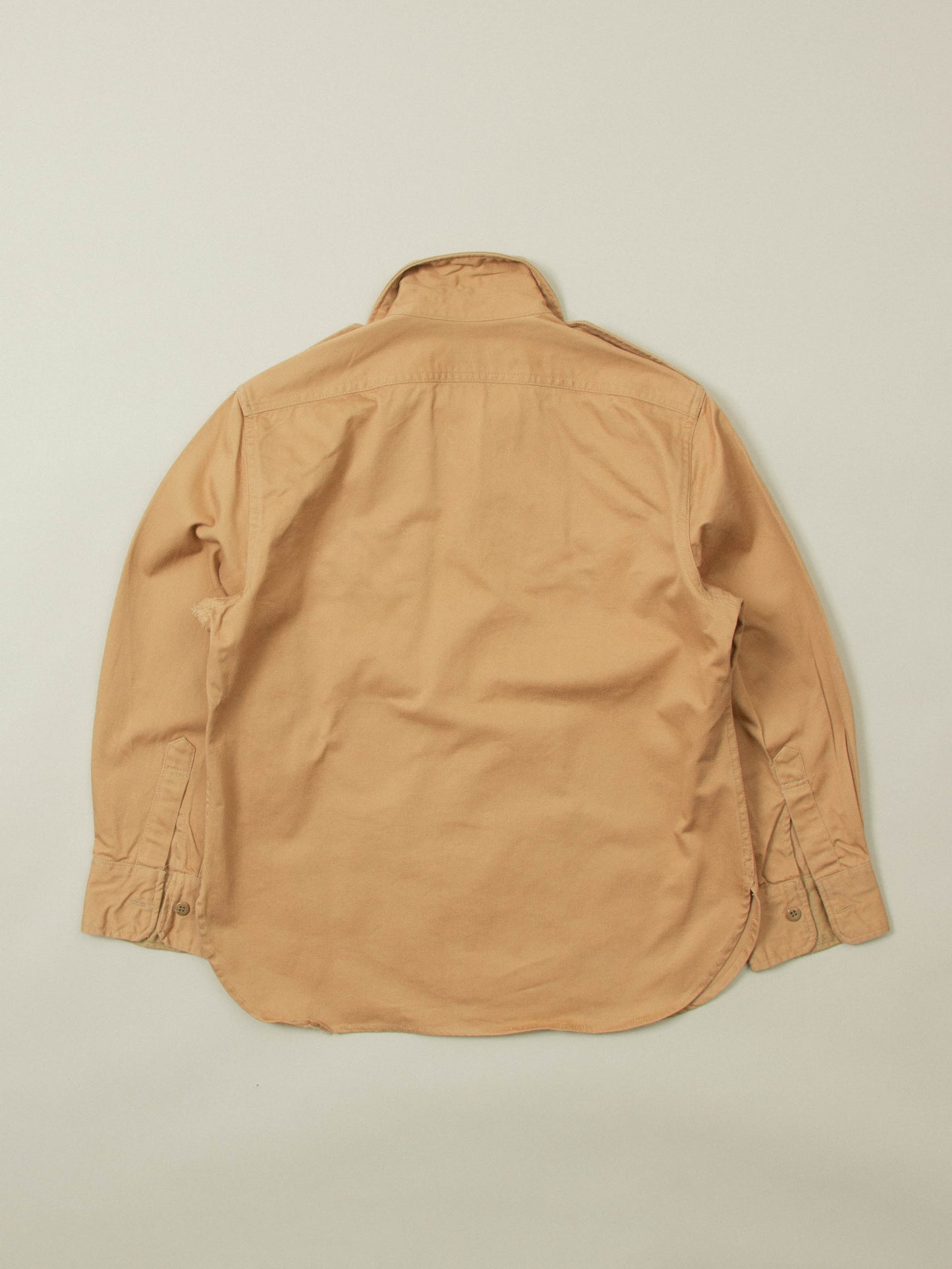 Vtg 1980s Greek Army Officer Shirt (XS)