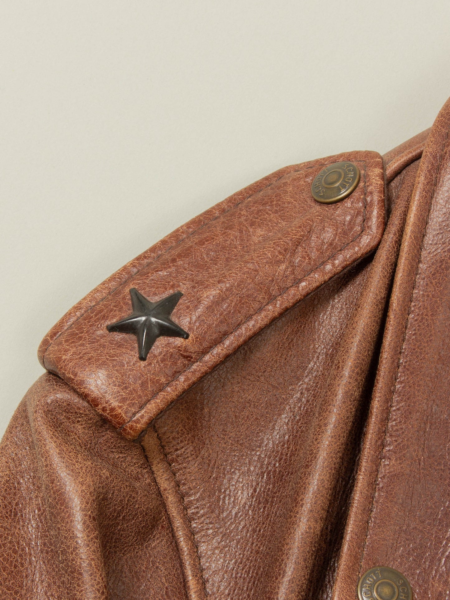 NOS Schott Perfecto Leather Jacket - Made in USA (M)