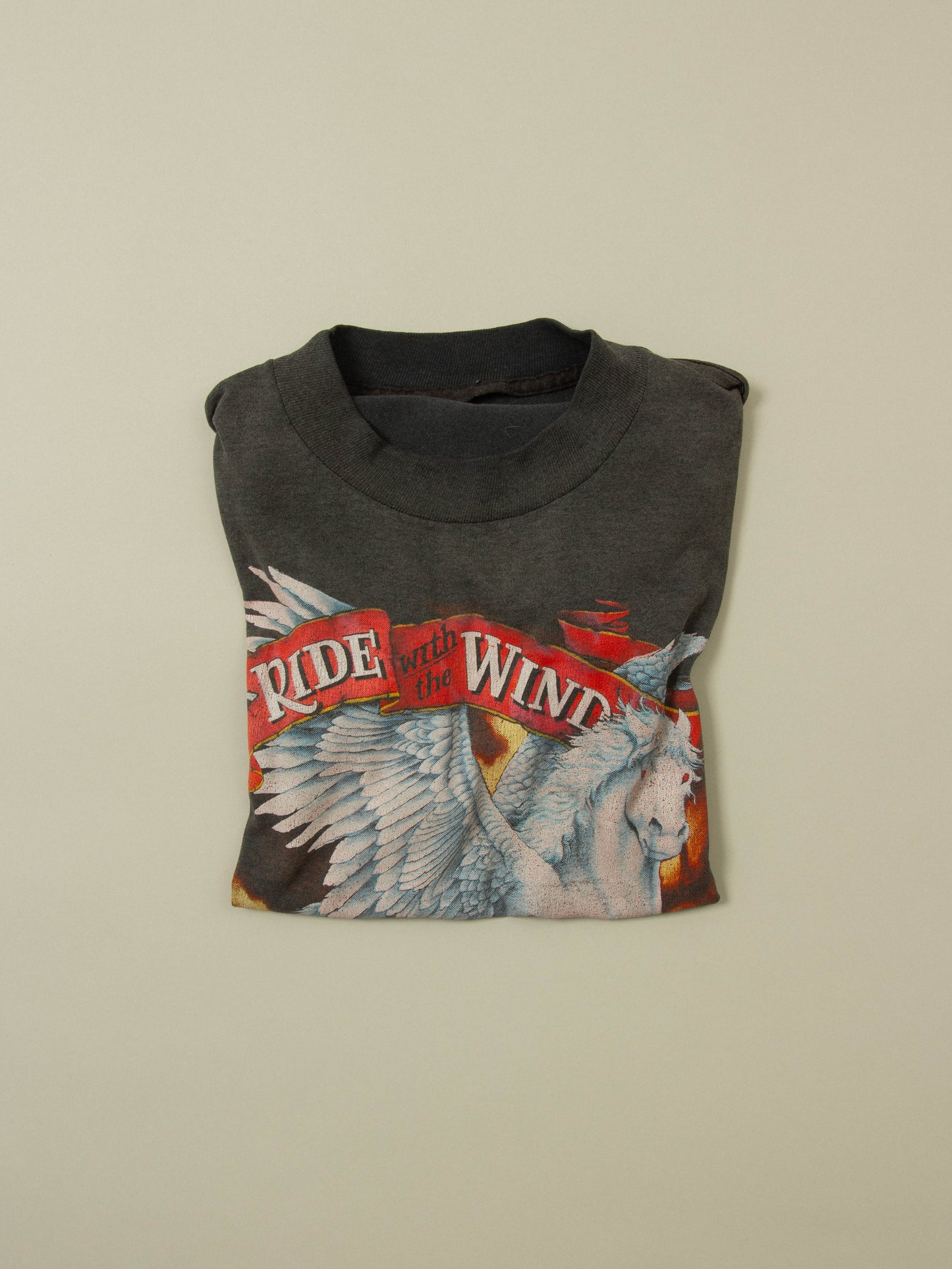 Vtg 1990s Faded Harley Davidson Single Stitch Tee (M)