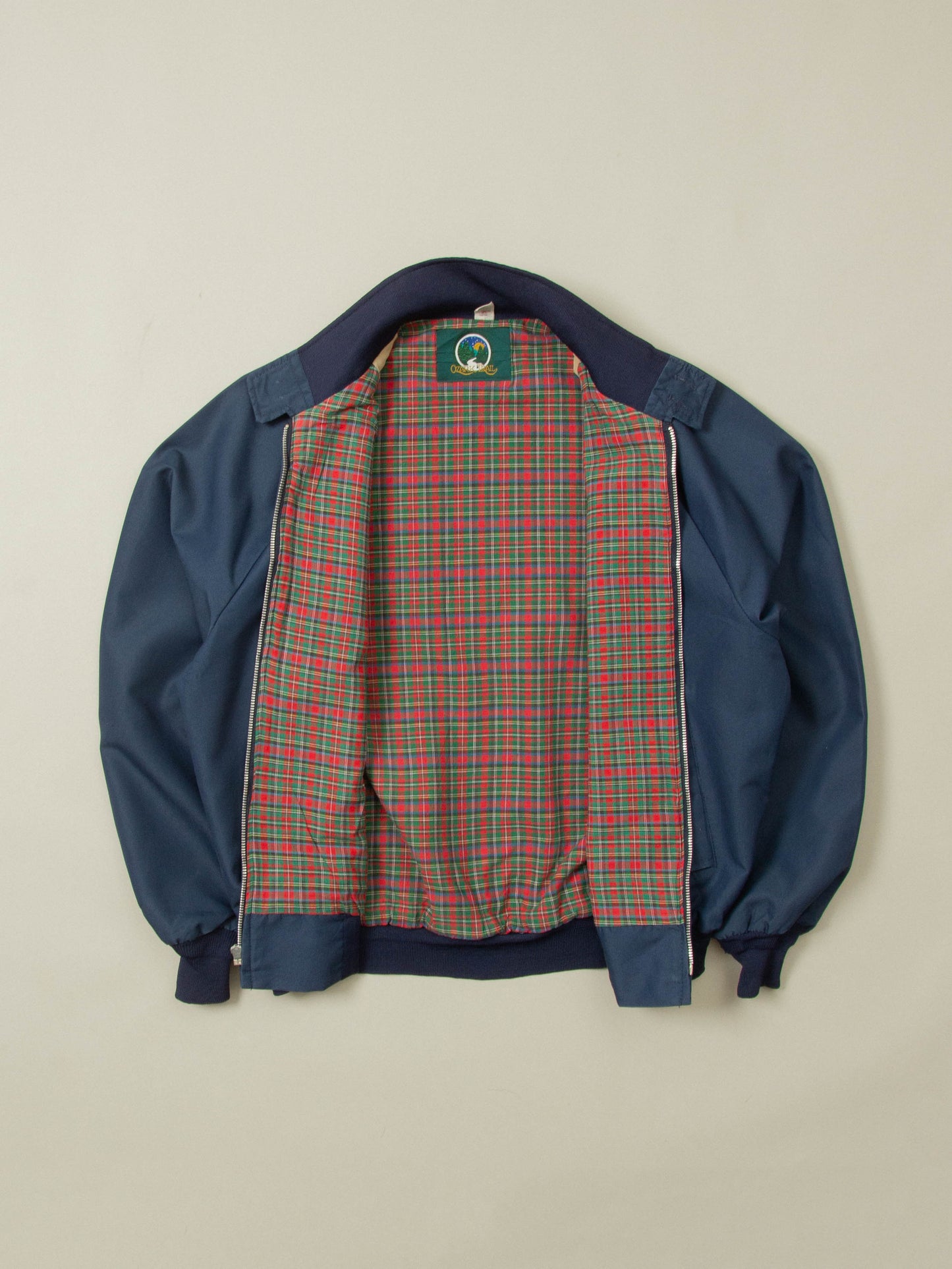 Vtg 1980s Ozark Trail Sports Bomber Jacket - Made in USA (M)