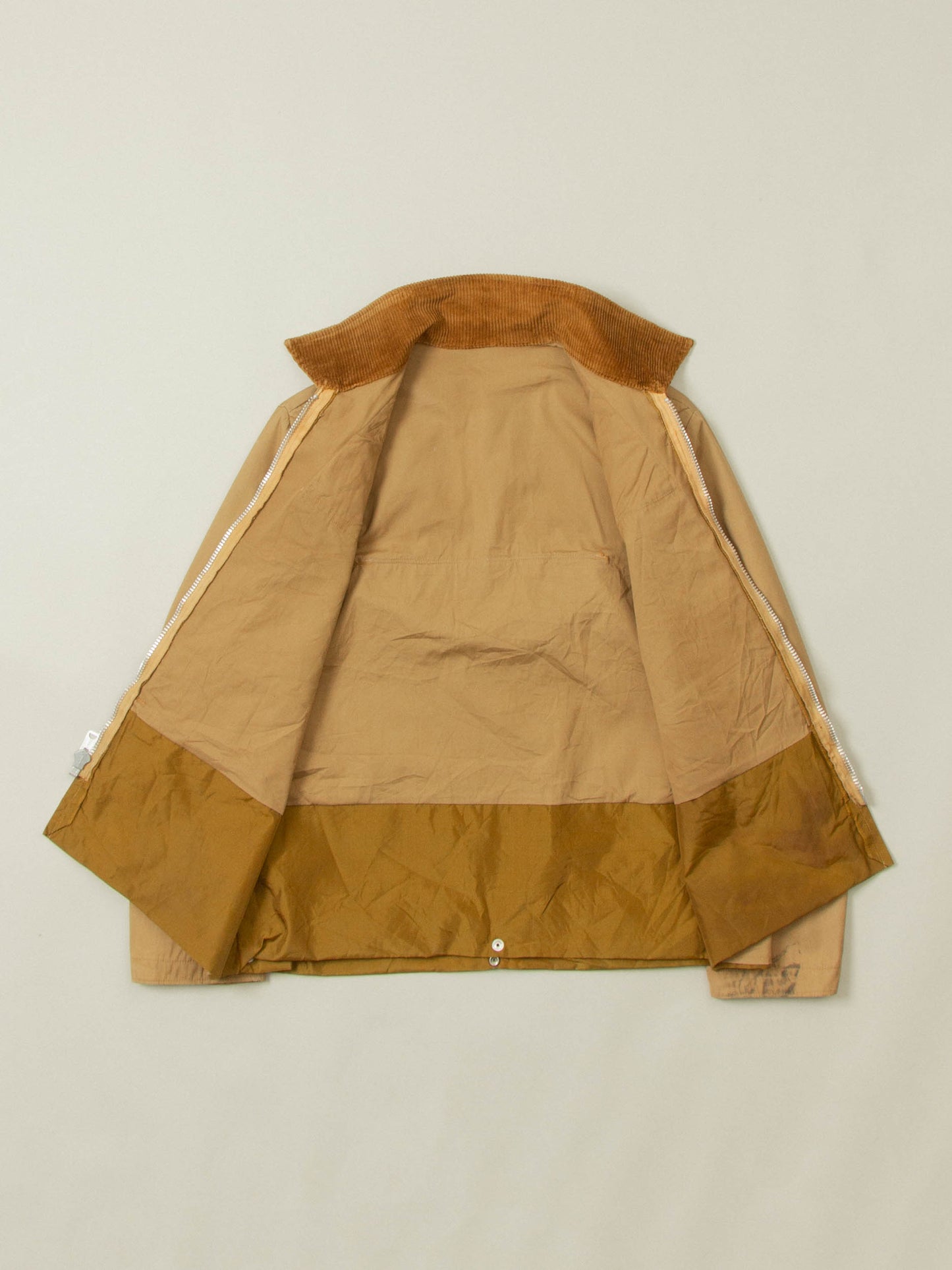 Vtg 1970s Corduroy Collar Hunting Jacket (M)
