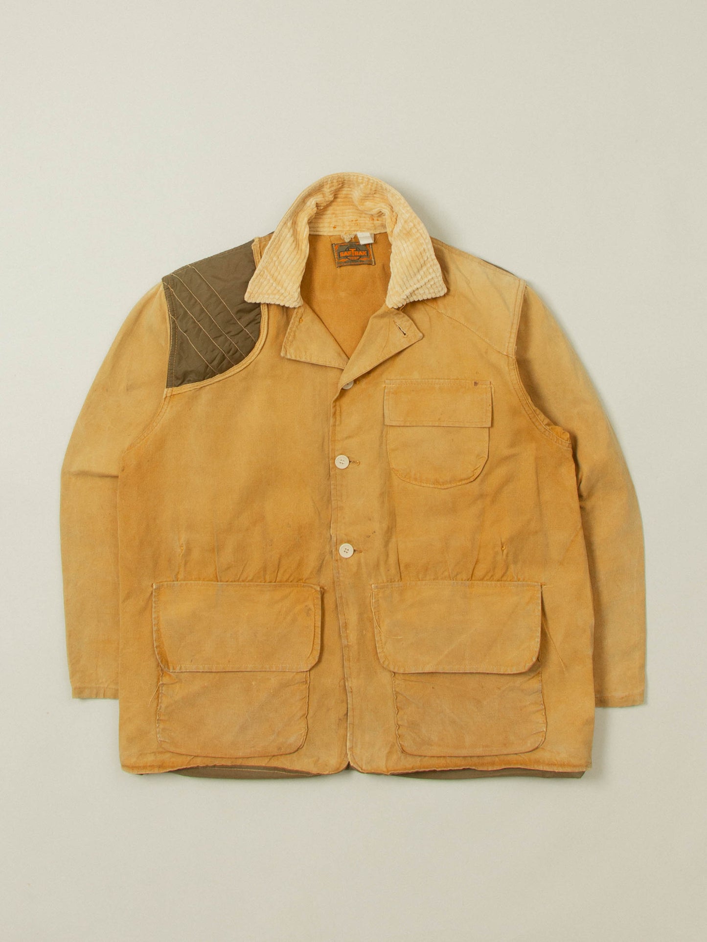 Vtg 1980s Saftbak Hunting Jacket - Made in USA (L)