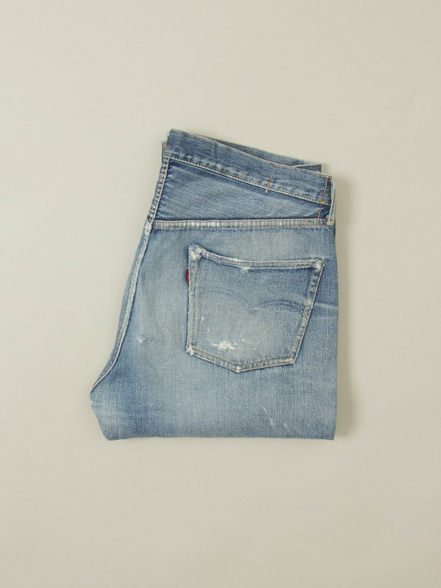 Vtg Early 1960s Levi's 501 Big E Selvedge Jeans (36x33)