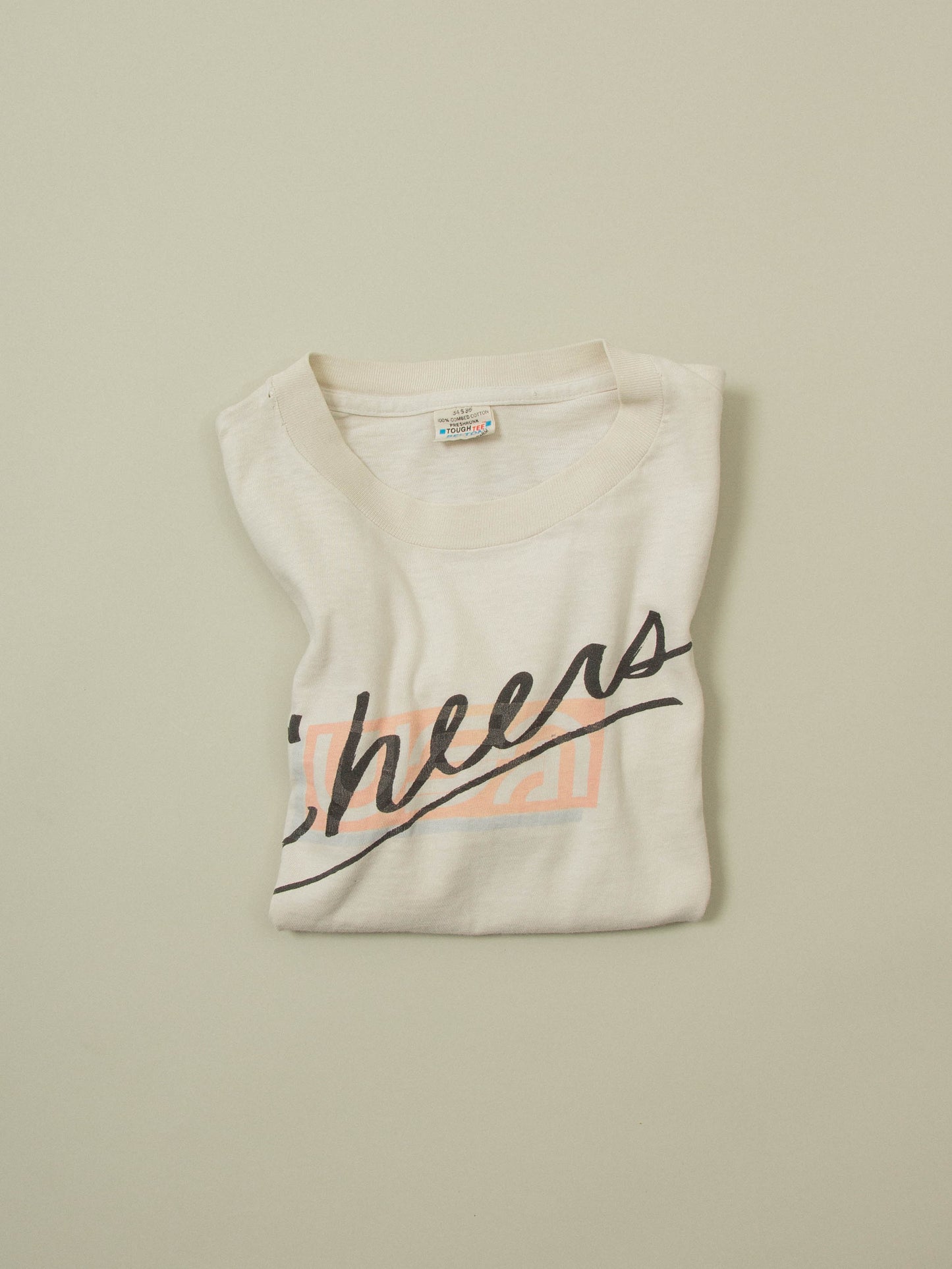 Vtg 1980s Belton Single Stitch Tee - Made in USA (S)