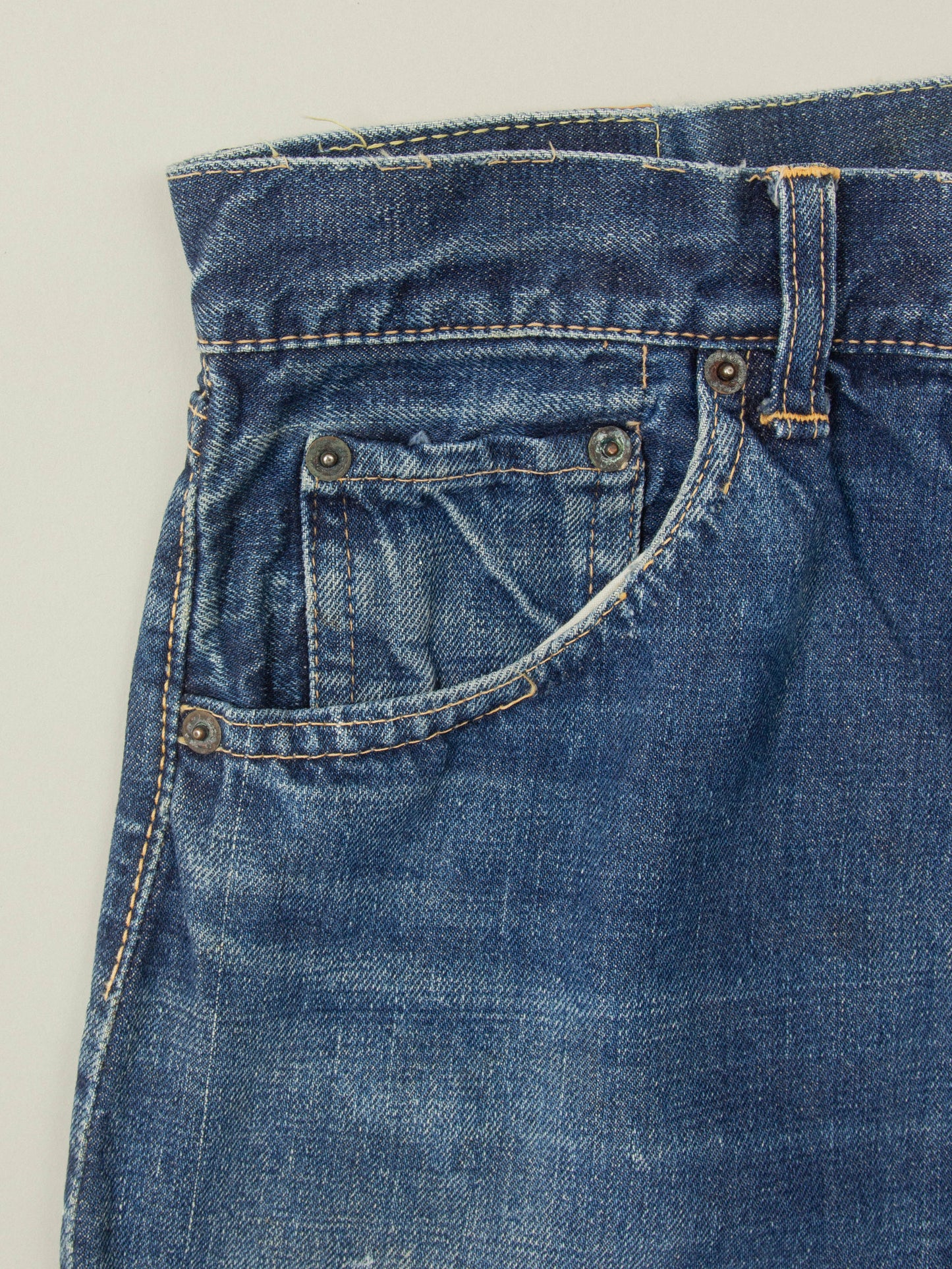 Vtg 1960s Levi's 505 Selvedge Big E Jeans (30x30)