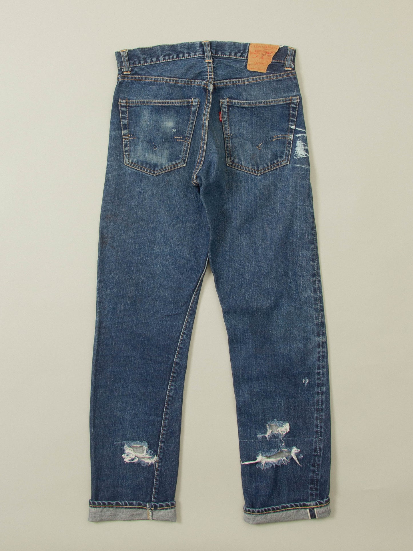 Vtg 1960s Levi's 505 Selvedge Big E Jeans (30x30)