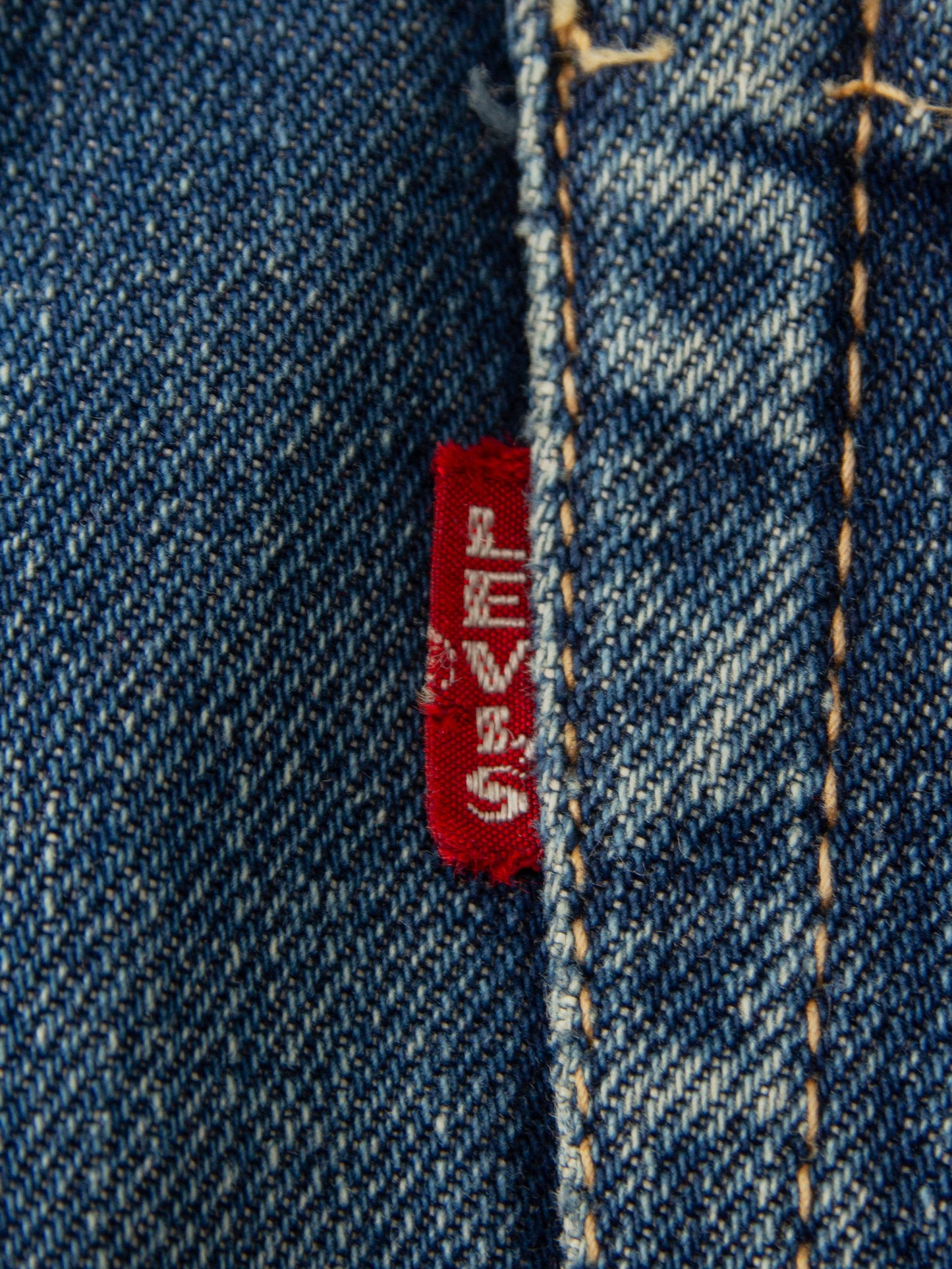 Vtg 1960s Levi's 505 Selvedge Big E Jeans (30x30)