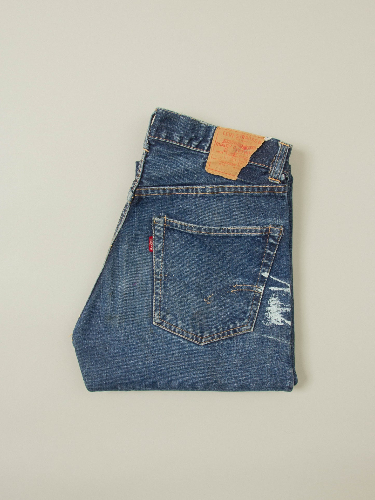 Vtg 1960s Levi's 505 Selvedge Big E Jeans (30x30)