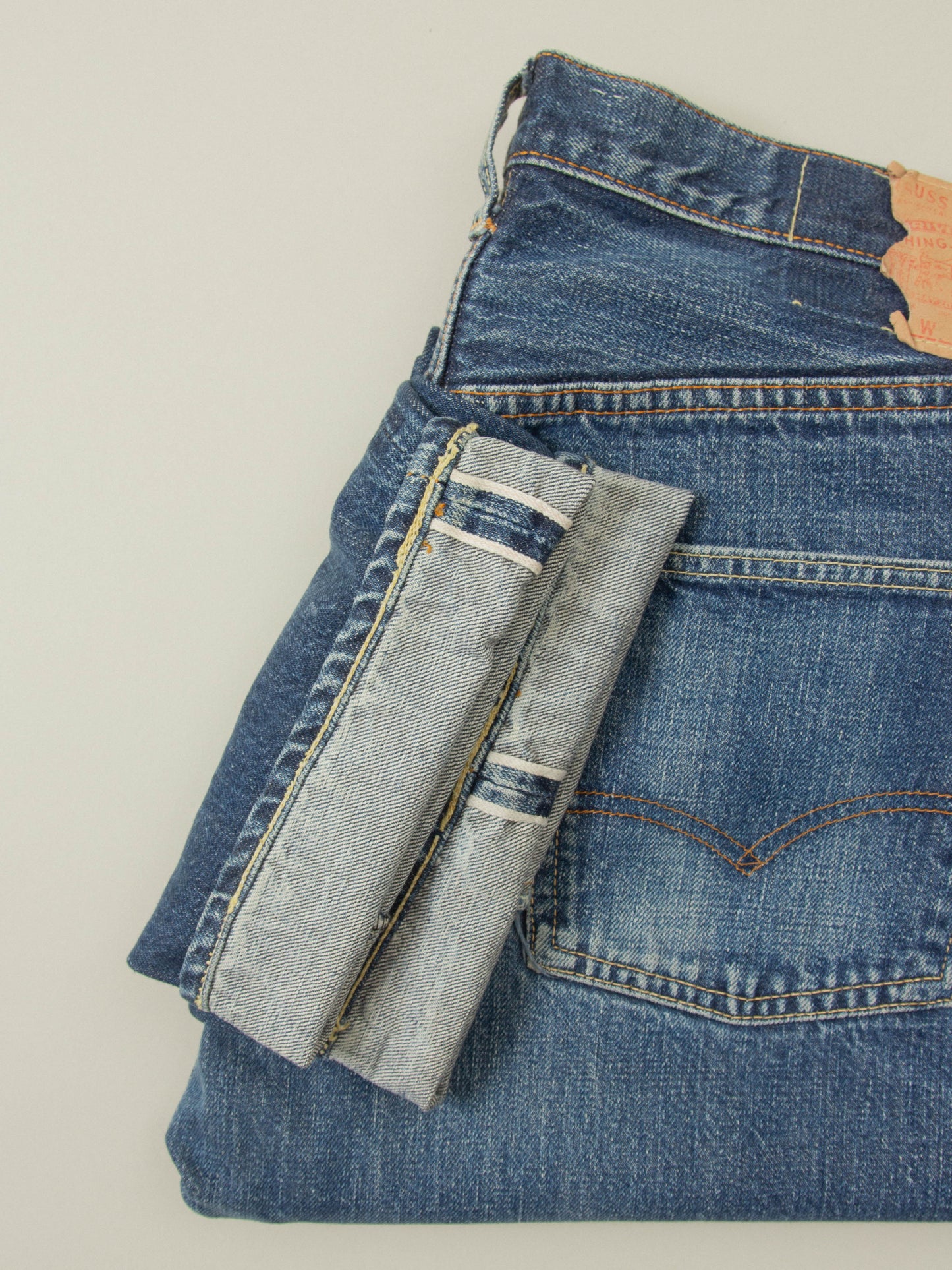 Vtg 1960s Levi's 501 Selvedge Big E Jeans (31x29)