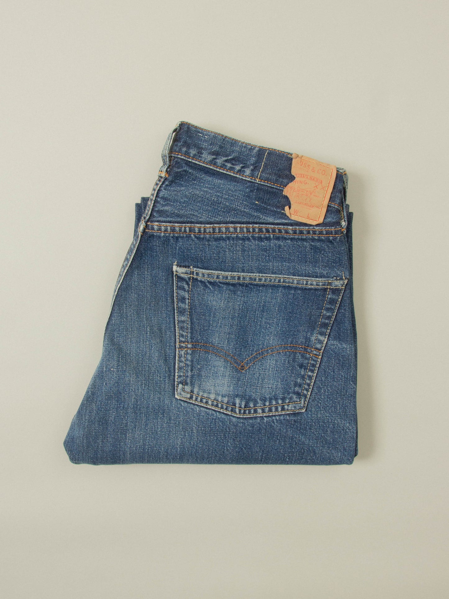 Vtg 1960s Levi's 501 Selvedge Big E Jeans (31x29)