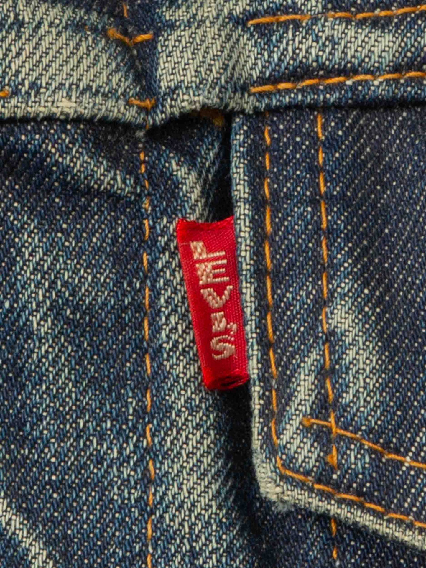 Vtg 1960s Levi's Big E Trucker Denim Jacket (S)