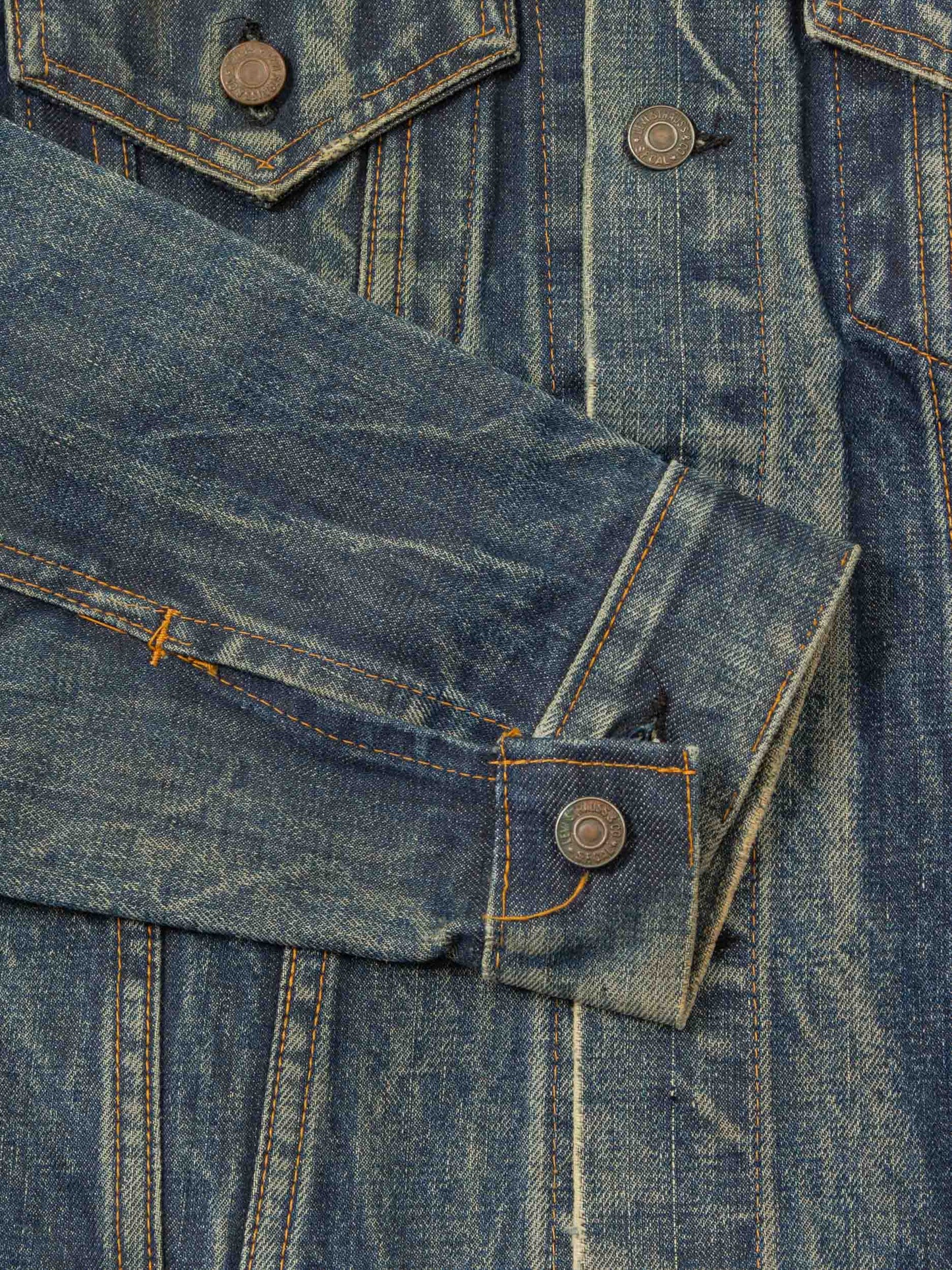 Vtg 1960s Levi's Big E Trucker Denim Jacket (S)