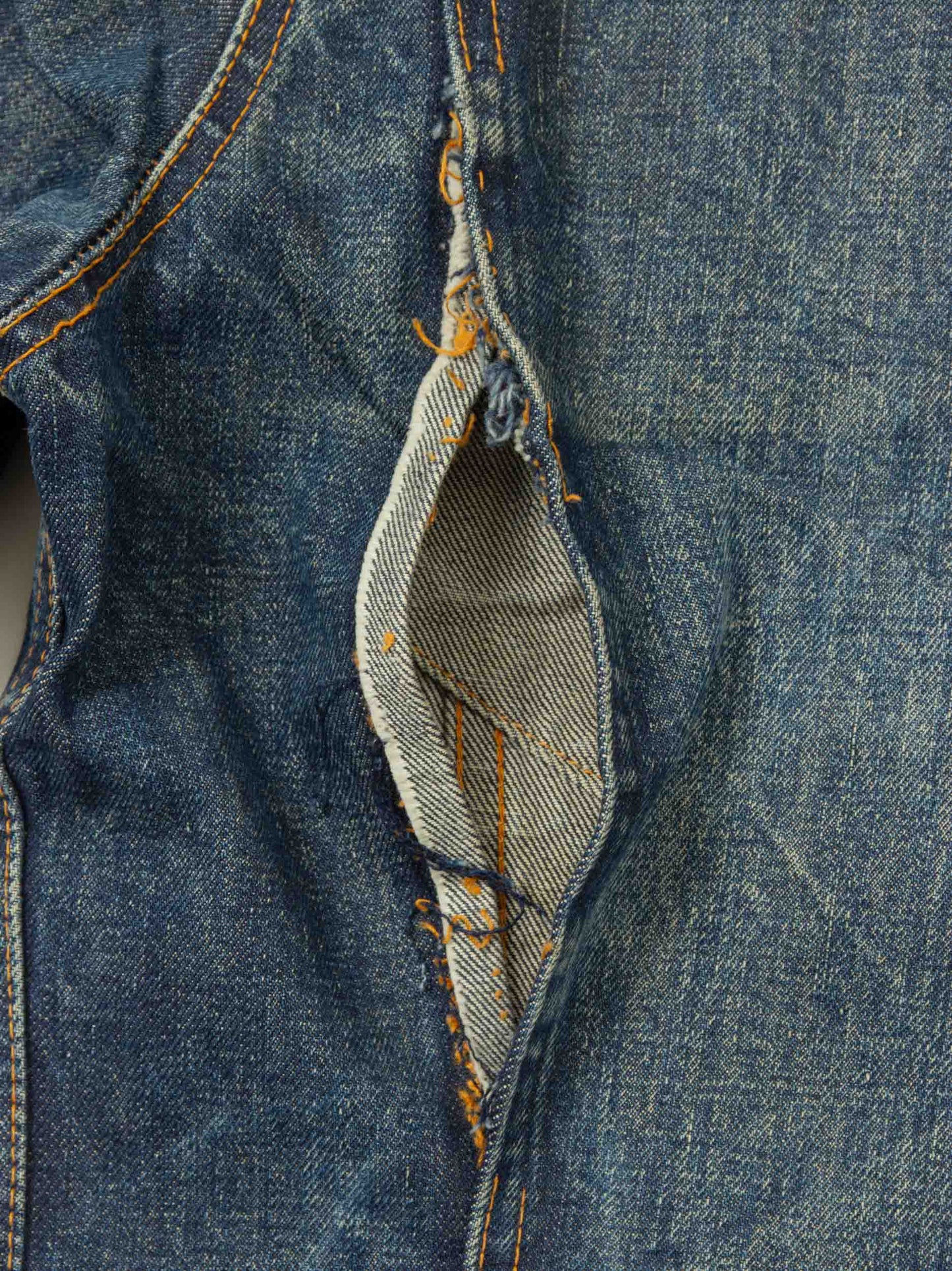 Vtg 1960s Levi's Big E Trucker Denim Jacket (S)