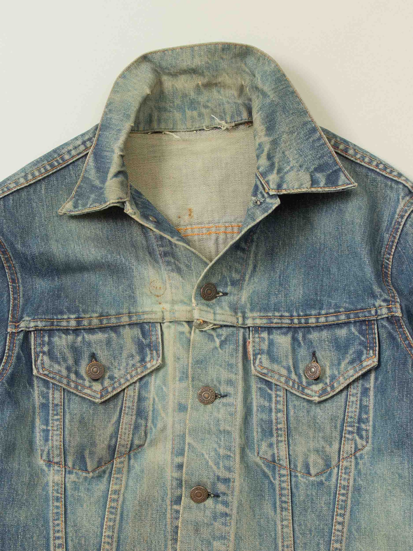 Vtg 1960s Levi's Big E Denim Trucker Jacket (M)