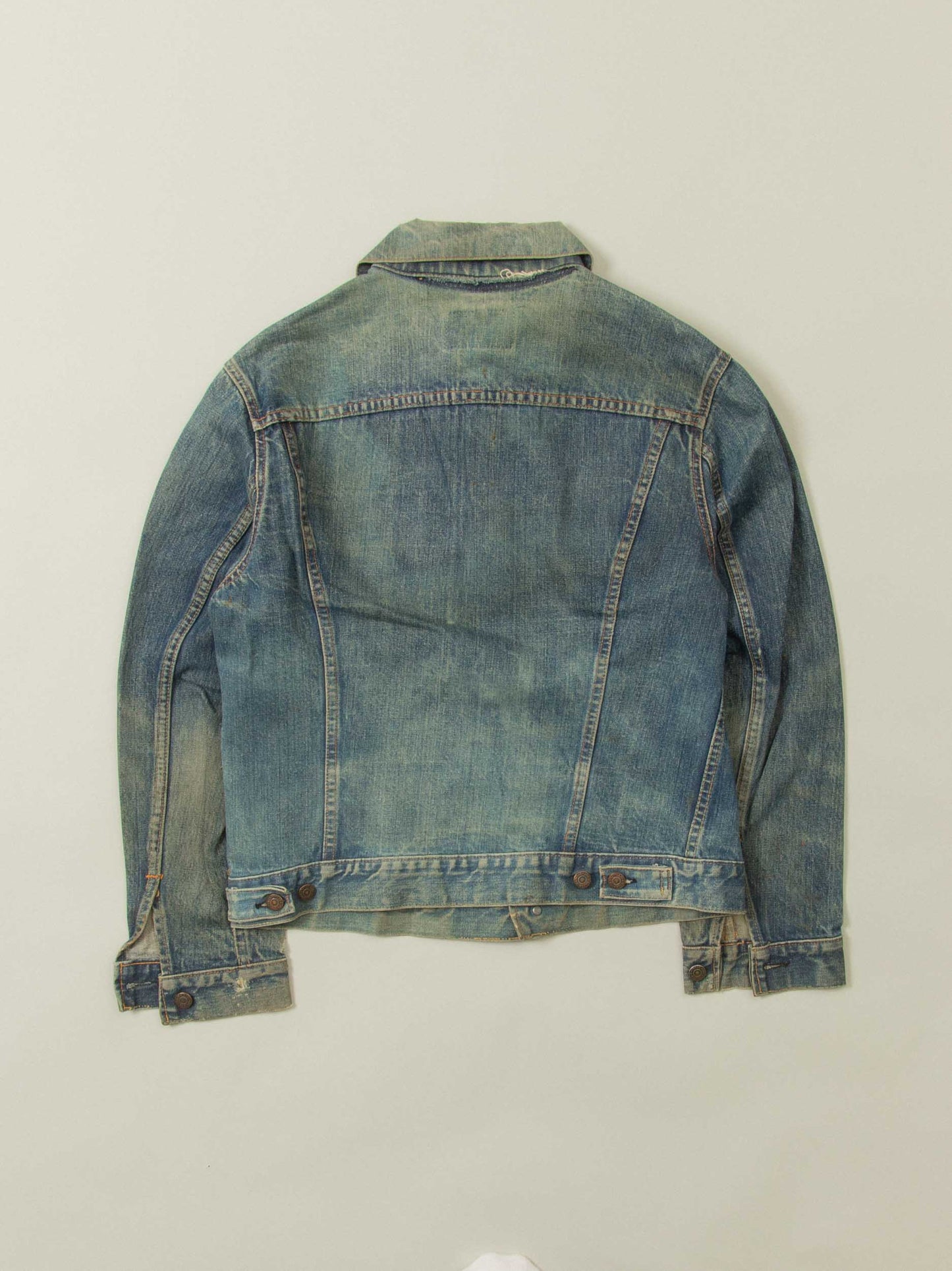 Vtg 1960s Levi's Big E Denim Trucker Jacket (M)