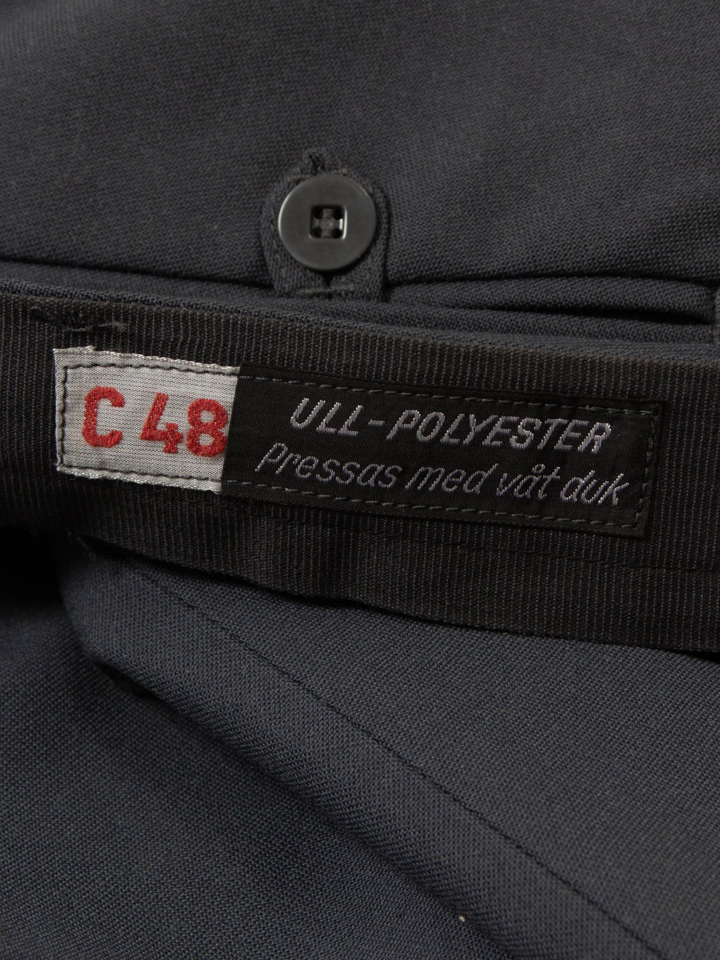 Deadstock Swedish Army Wool Dress Trousers