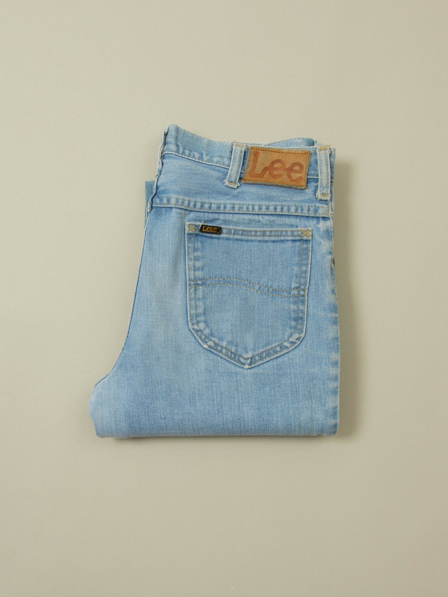 Vtg 1980s Bootcut Lee Riders Jeans - Made in USA (32x34)
