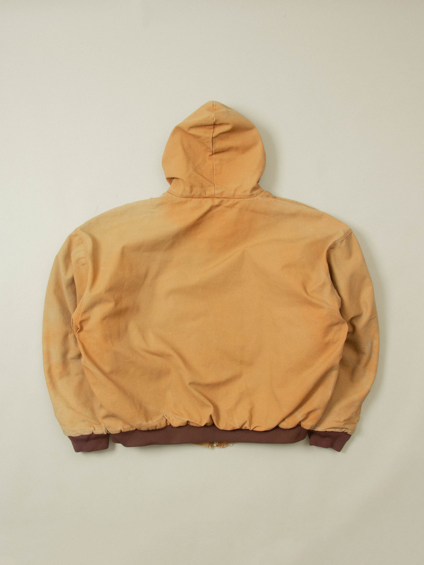 Vtg 1990s Hooded Canvas Workwear Jacket (XL)