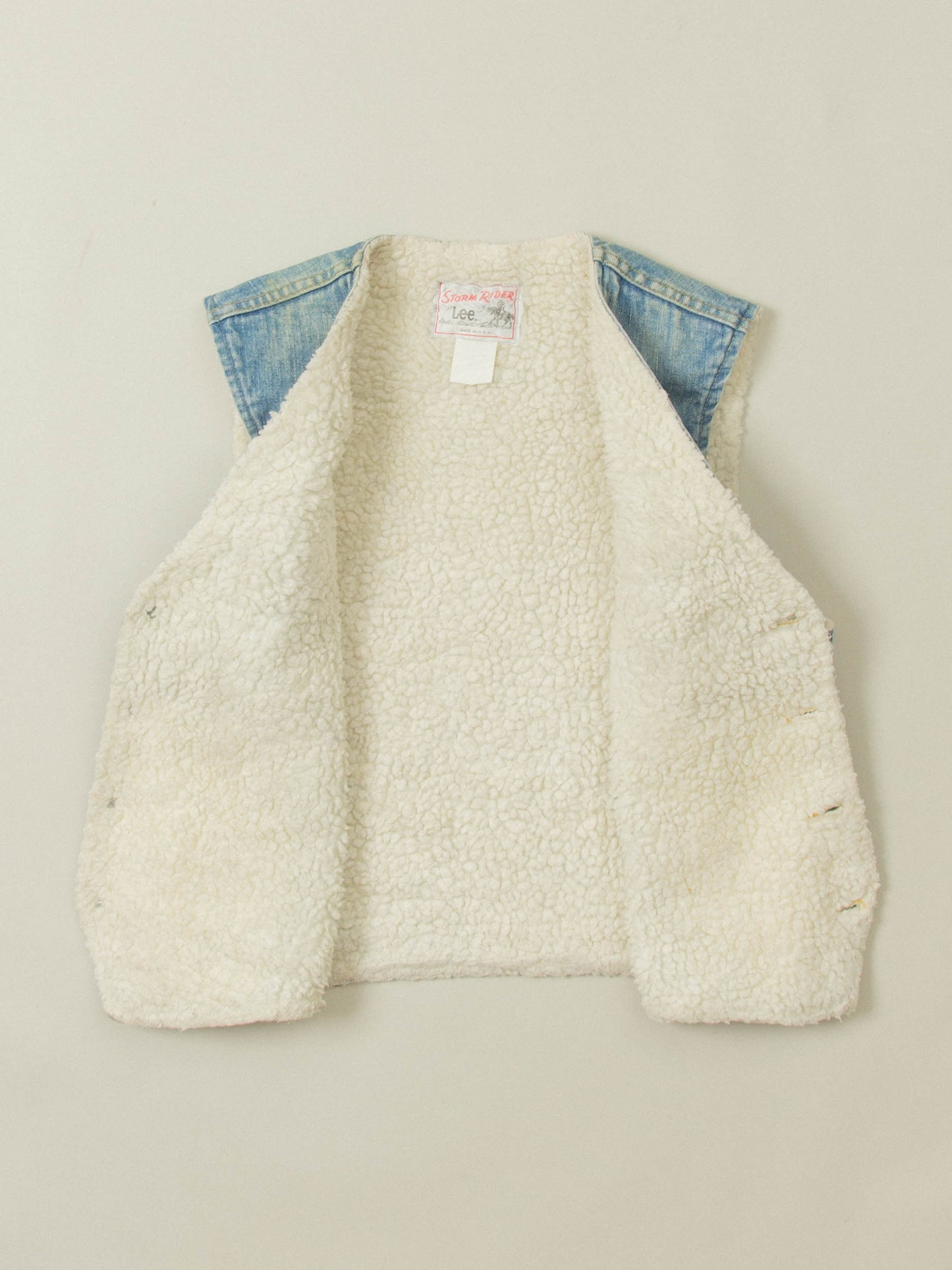 Vtg 1970s Lee Storm Rider Cat-eye Vest – Made in USA (L)