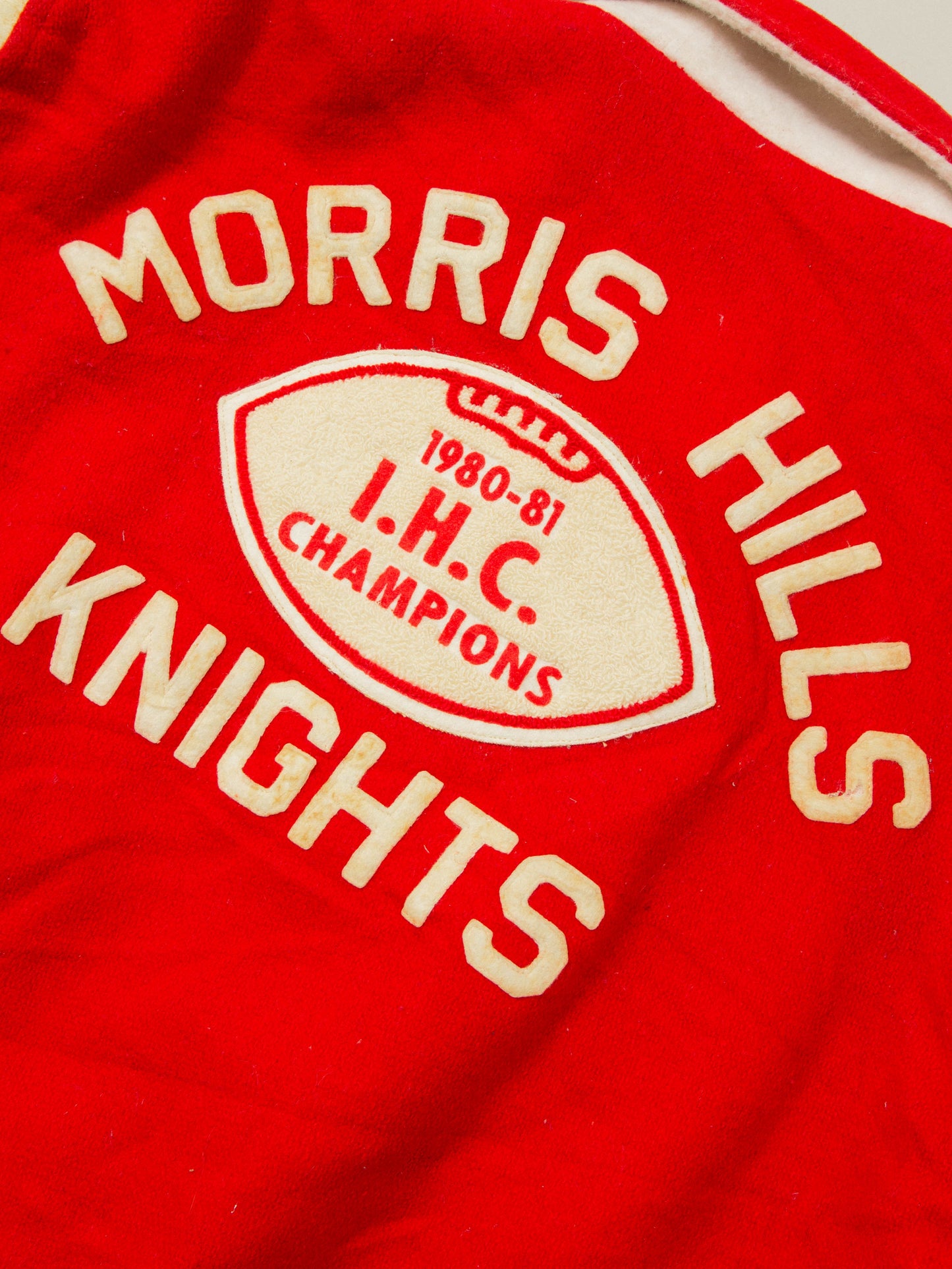 Vtg 1980s Morris Hills Varsity Jacket - Made in USA (M/L)