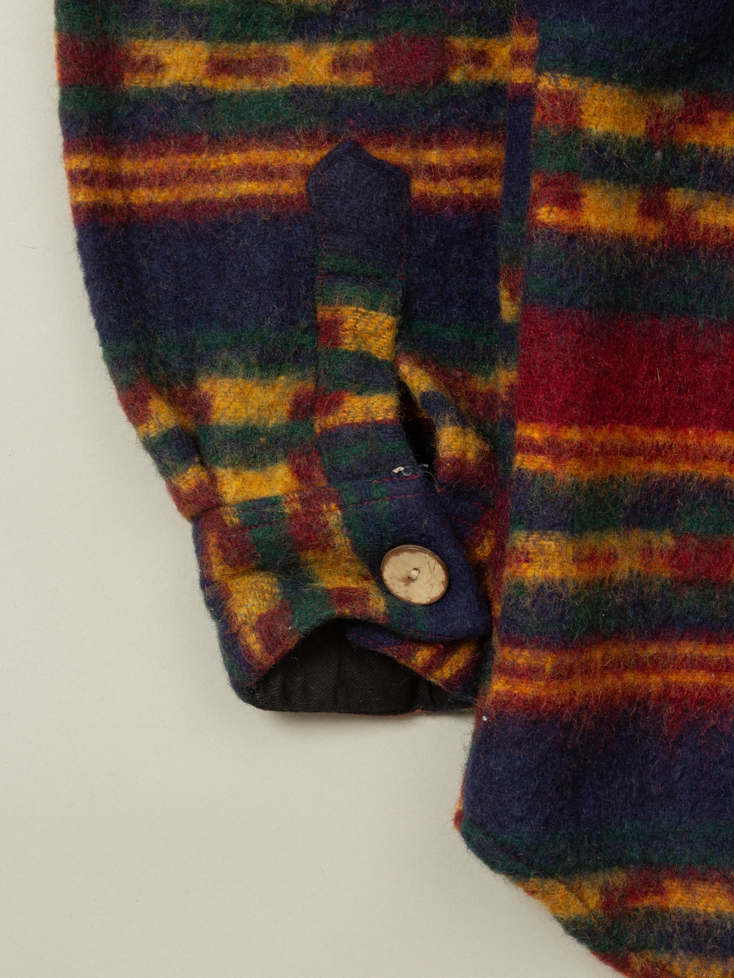 Vtg 1980s Goouch Wool Shirt (M)
